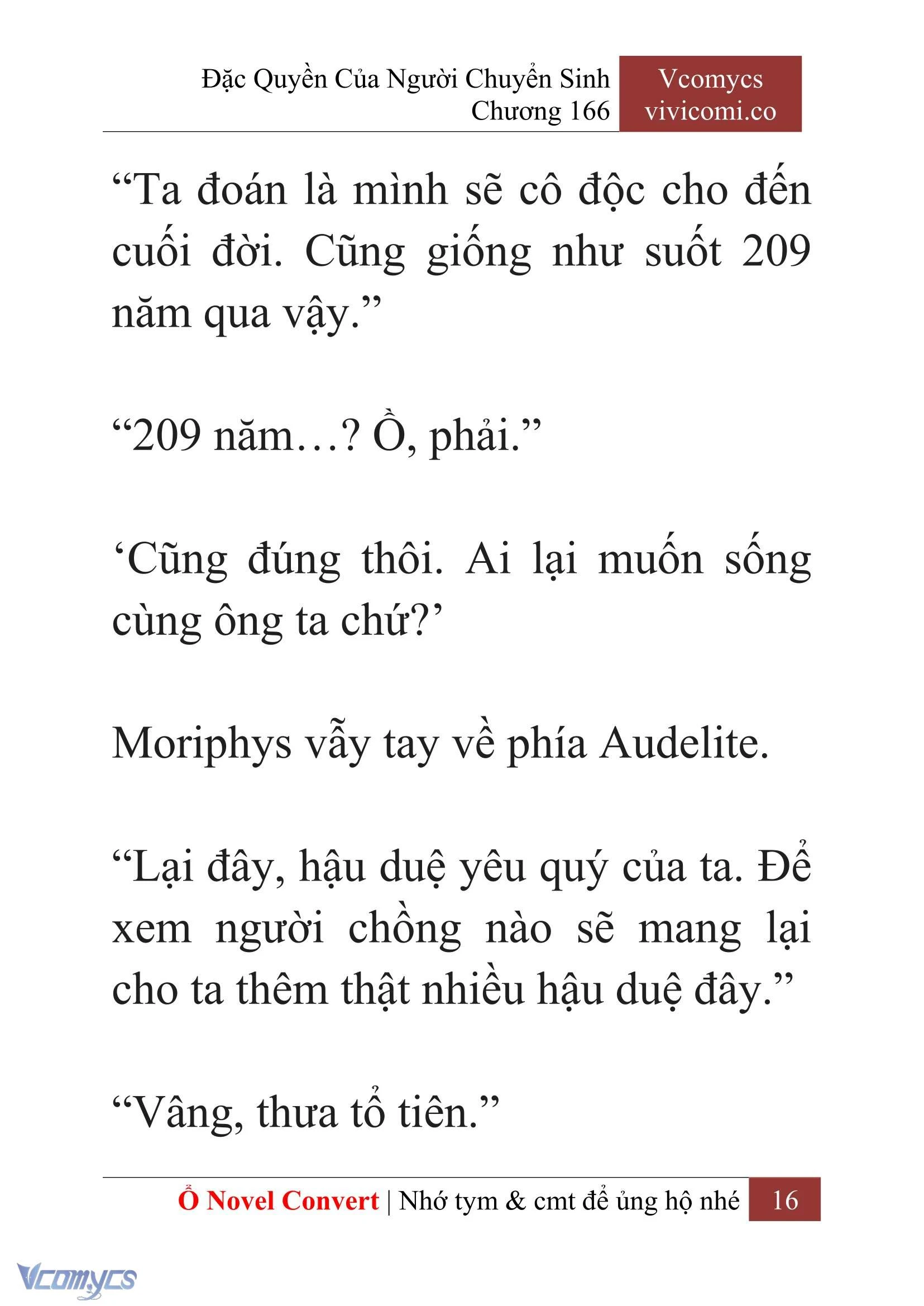 [Novel] Đặc Quyền Của Người Chuyển Sinh Chapter 166 - Trang 20