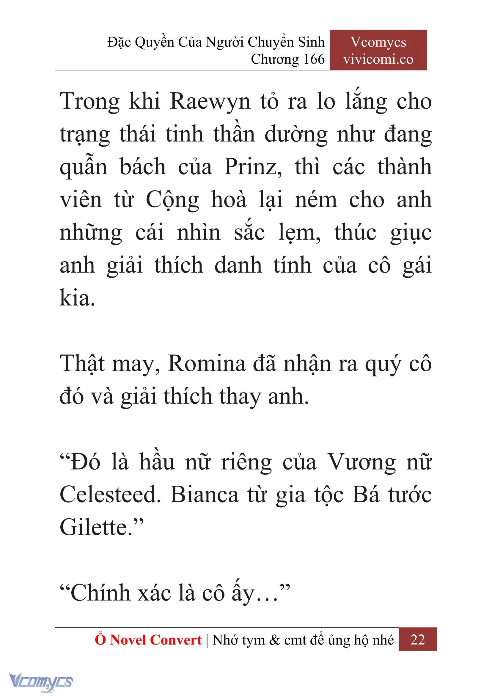 [Novel] Đặc Quyền Của Người Chuyển Sinh Chapter 166 - Trang 26