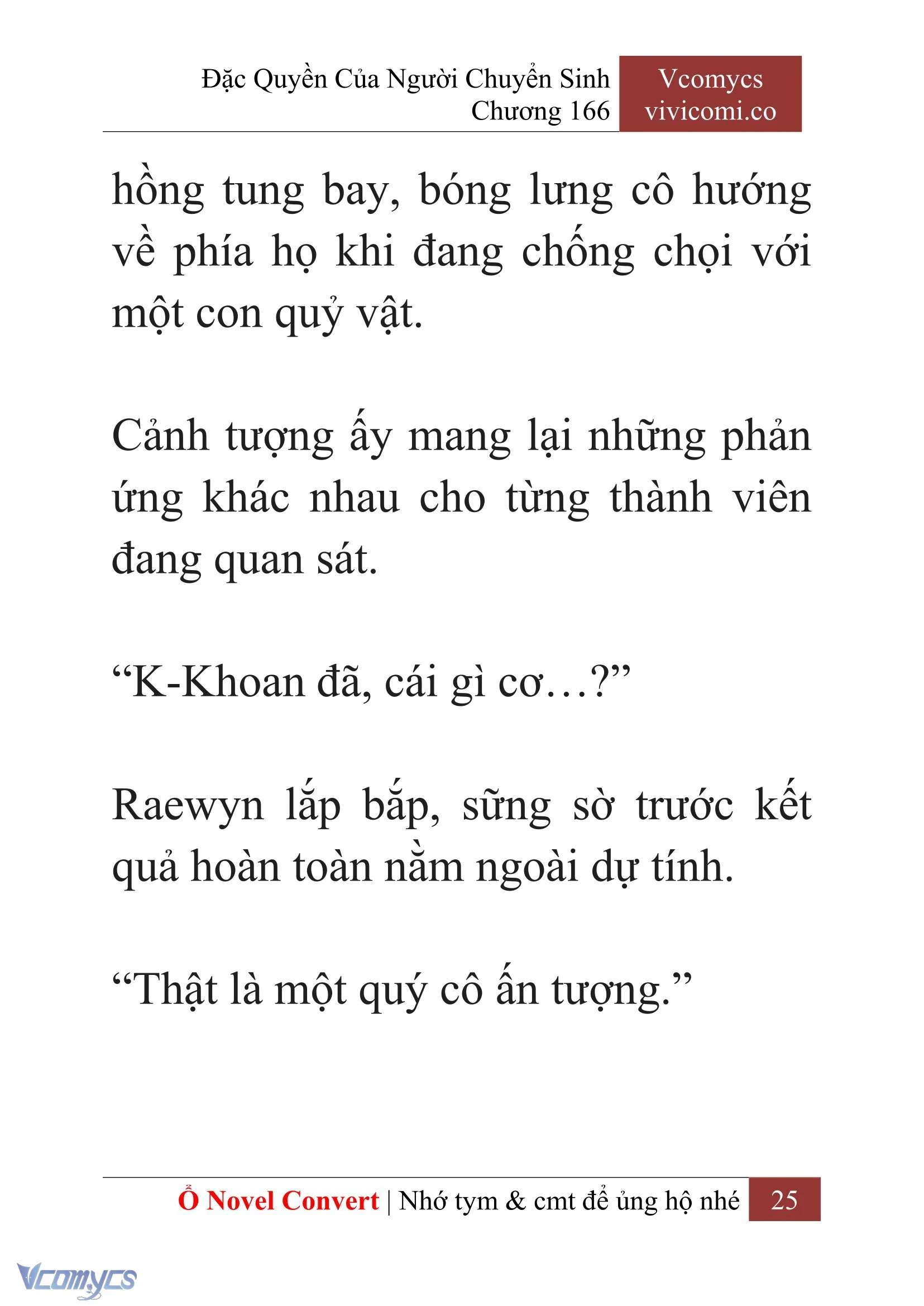 [Novel] Đặc Quyền Của Người Chuyển Sinh Chapter 166 - Trang 29