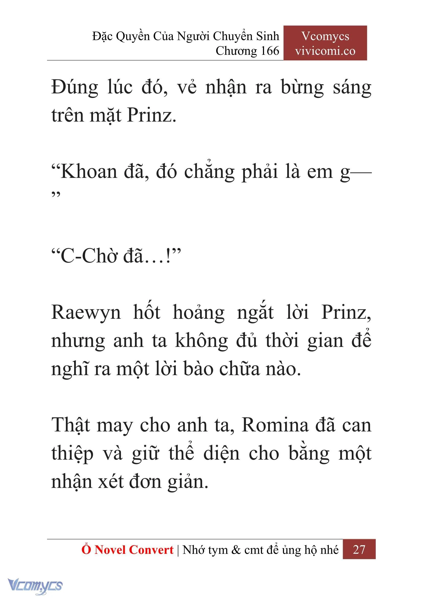 [Novel] Đặc Quyền Của Người Chuyển Sinh Chapter 166 - Trang 31