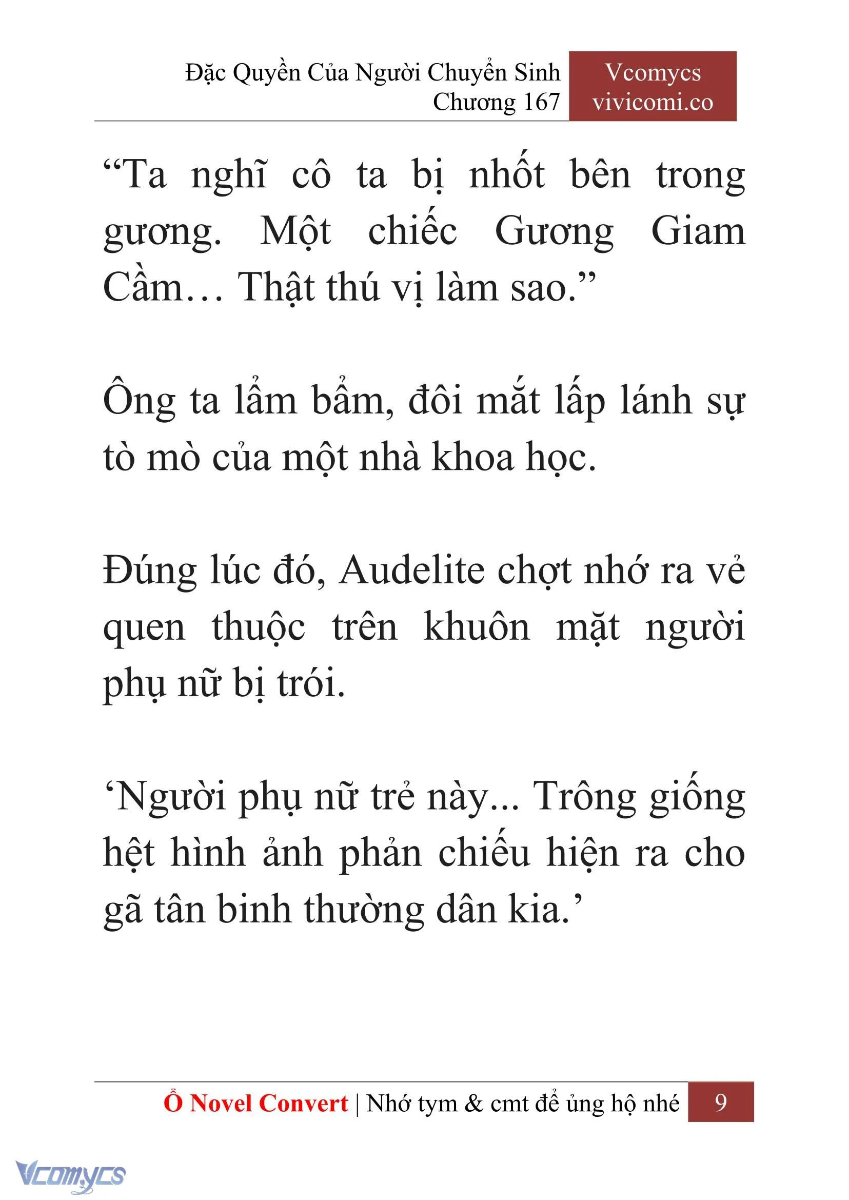[Novel] Đặc Quyền Của Người Chuyển Sinh Chapter 167 - Trang 13