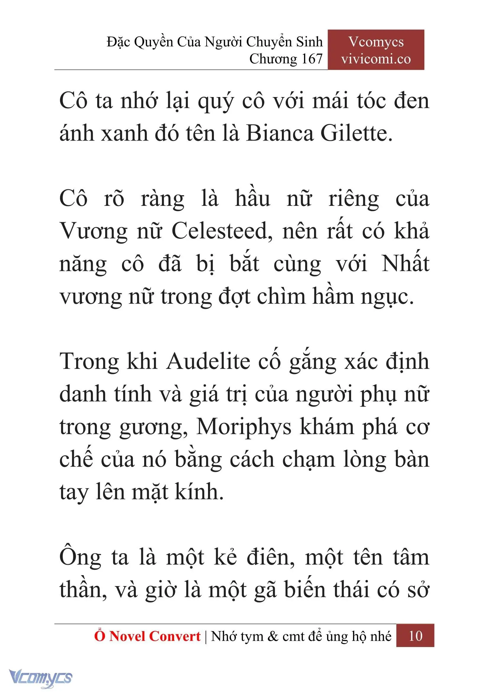 [Novel] Đặc Quyền Của Người Chuyển Sinh Chapter 167 - Trang 14