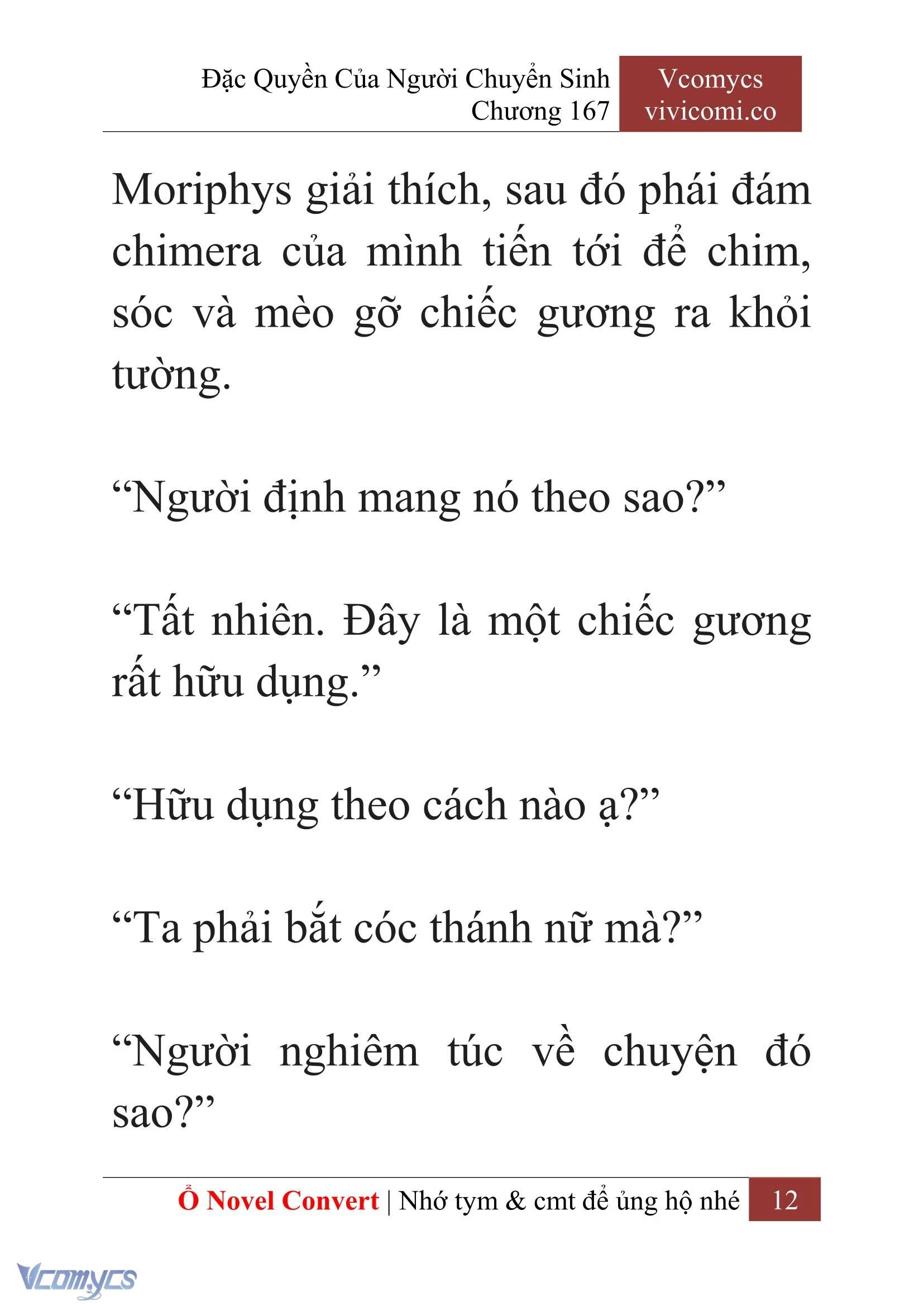 [Novel] Đặc Quyền Của Người Chuyển Sinh Chapter 167 - Trang 16