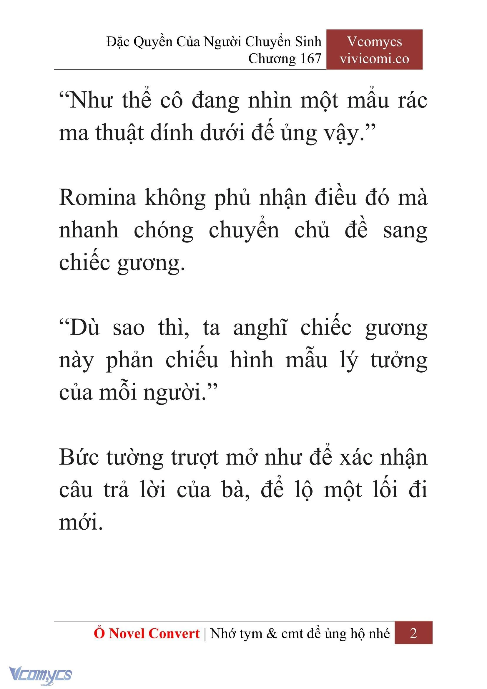 [Novel] Đặc Quyền Của Người Chuyển Sinh Chapter 167 - Trang 6