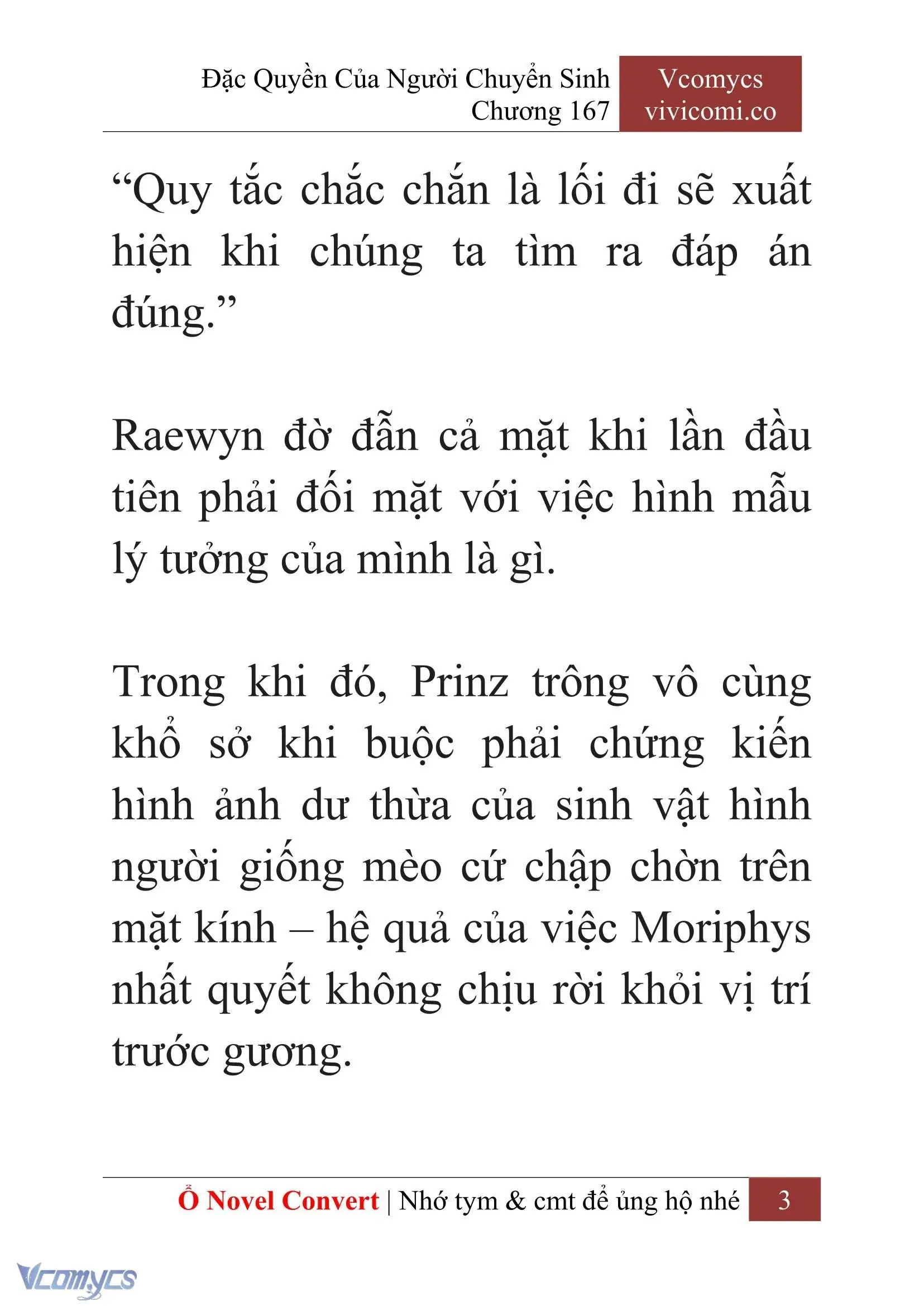 [Novel] Đặc Quyền Của Người Chuyển Sinh Chapter 167 - Trang 7