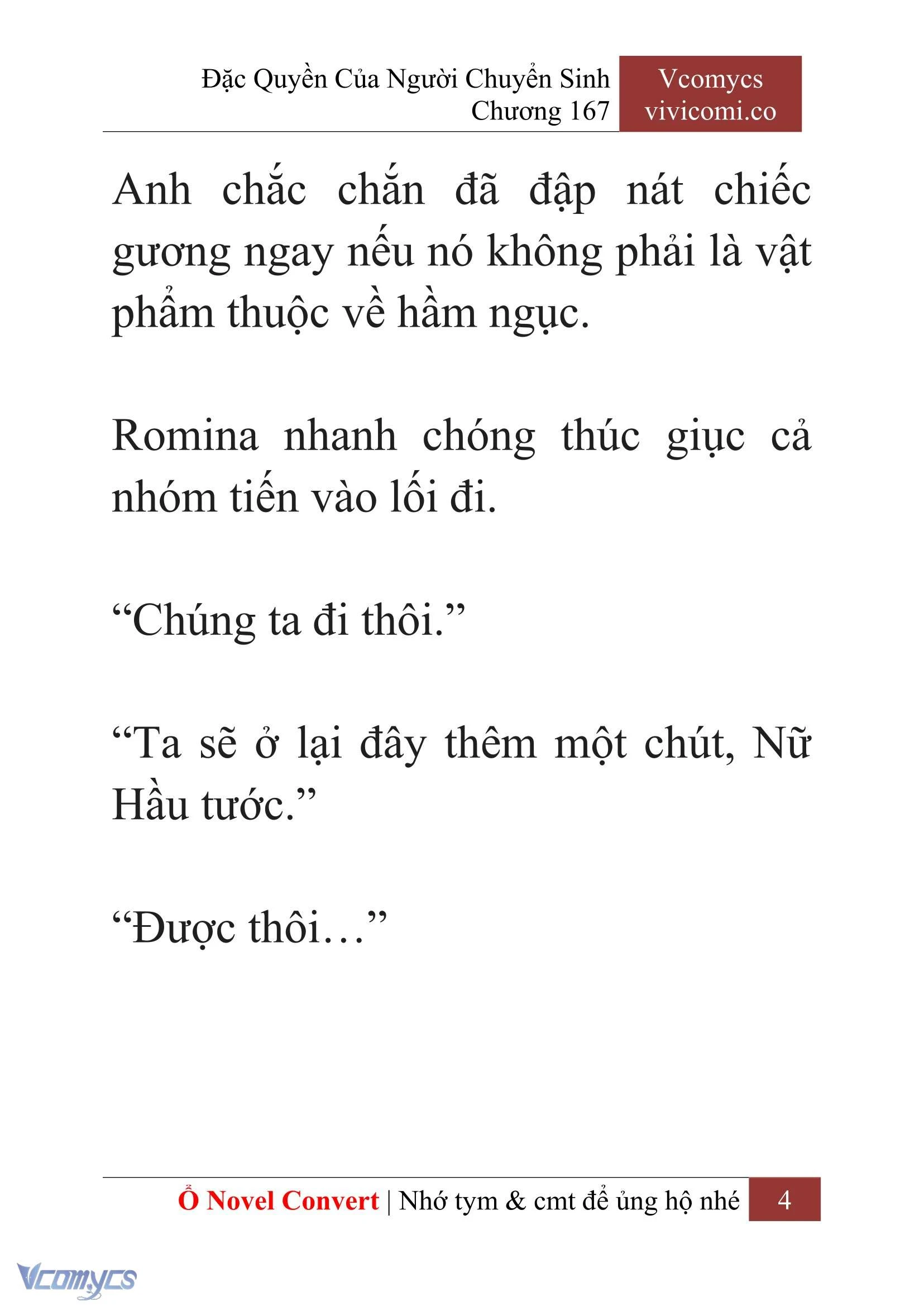 [Novel] Đặc Quyền Của Người Chuyển Sinh Chapter 167 - Trang 8