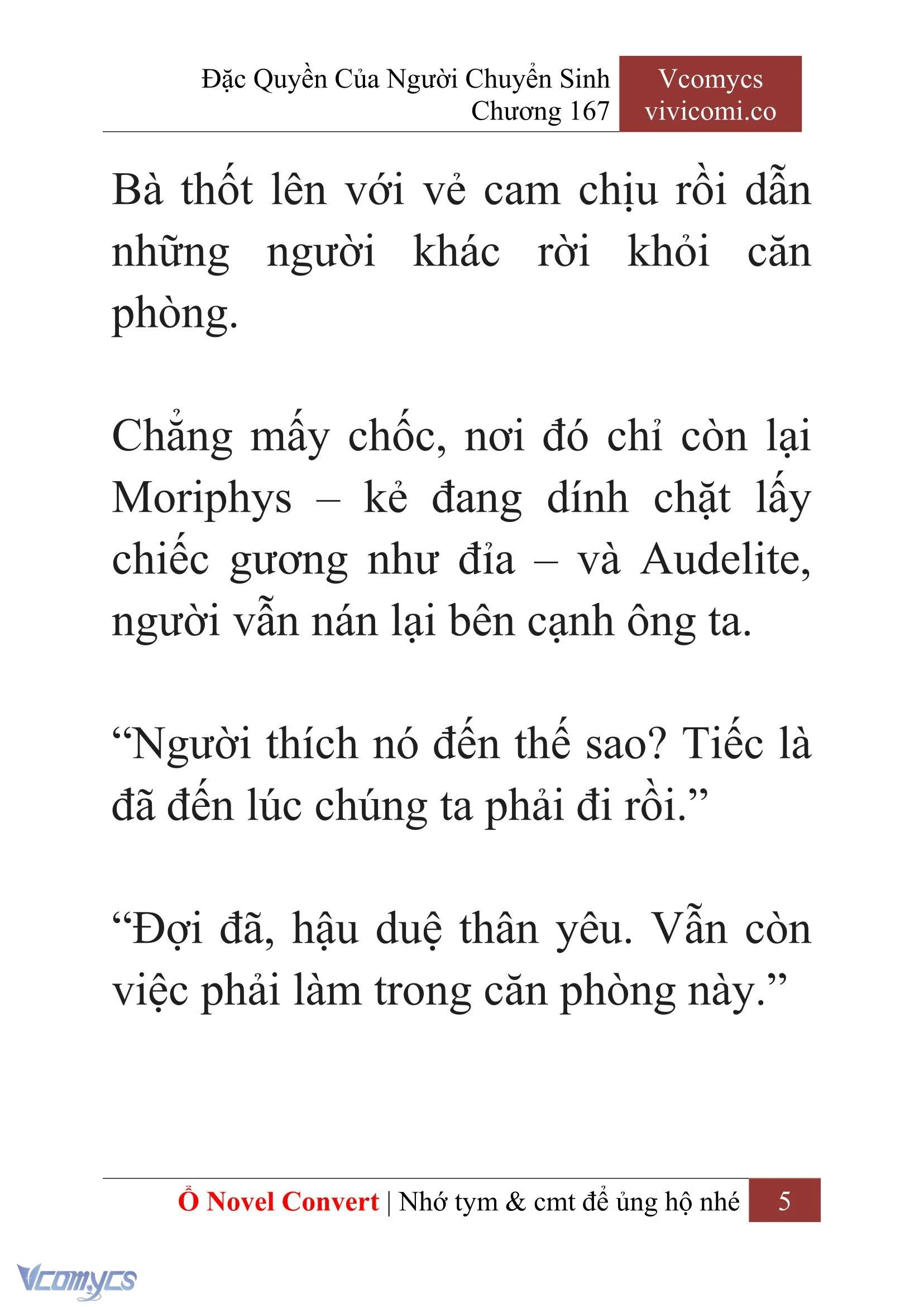 [Novel] Đặc Quyền Của Người Chuyển Sinh Chapter 167 - Trang 9