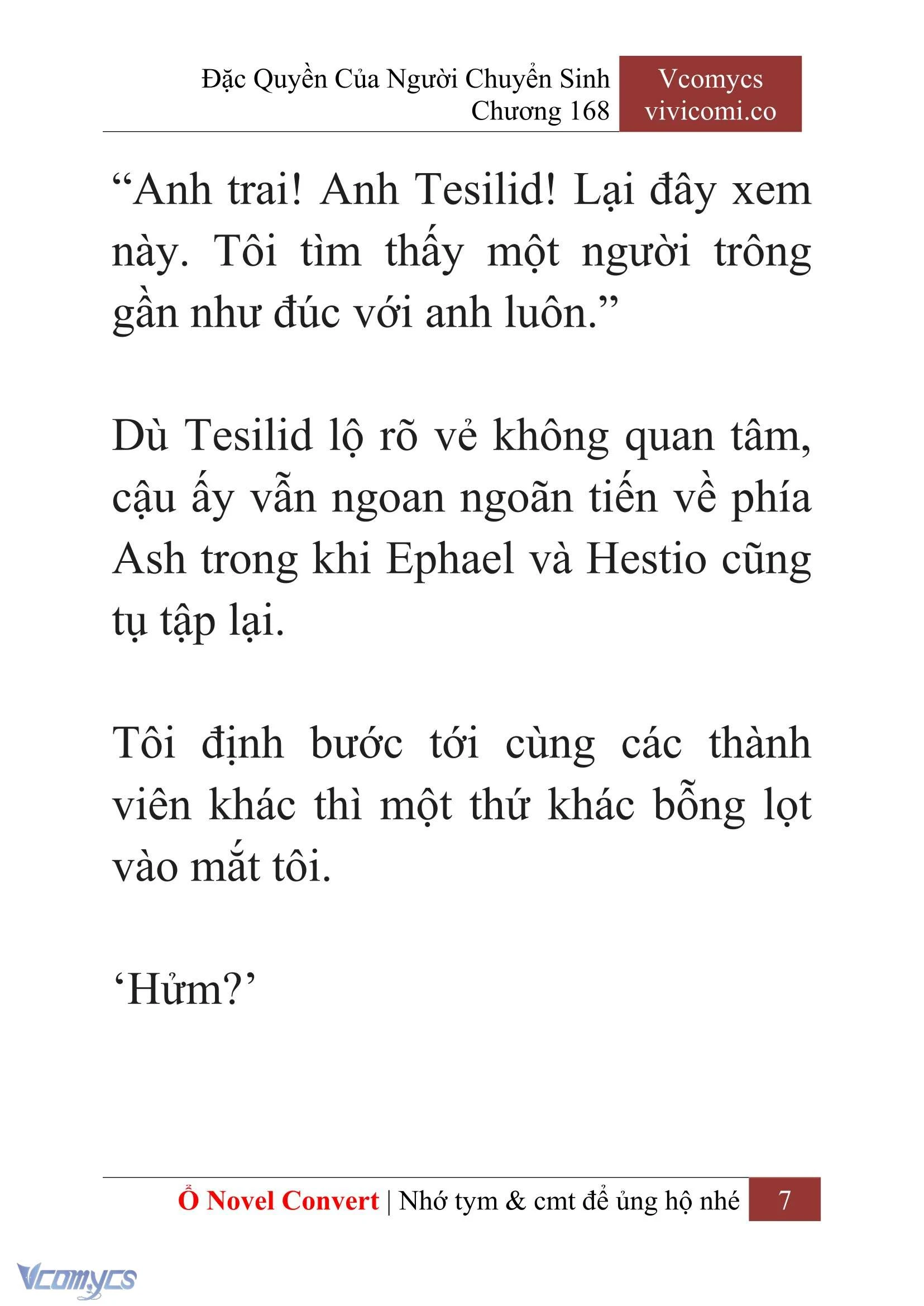 [Novel] Đặc Quyền Của Người Chuyển Sinh Chapter 168 - Trang 11