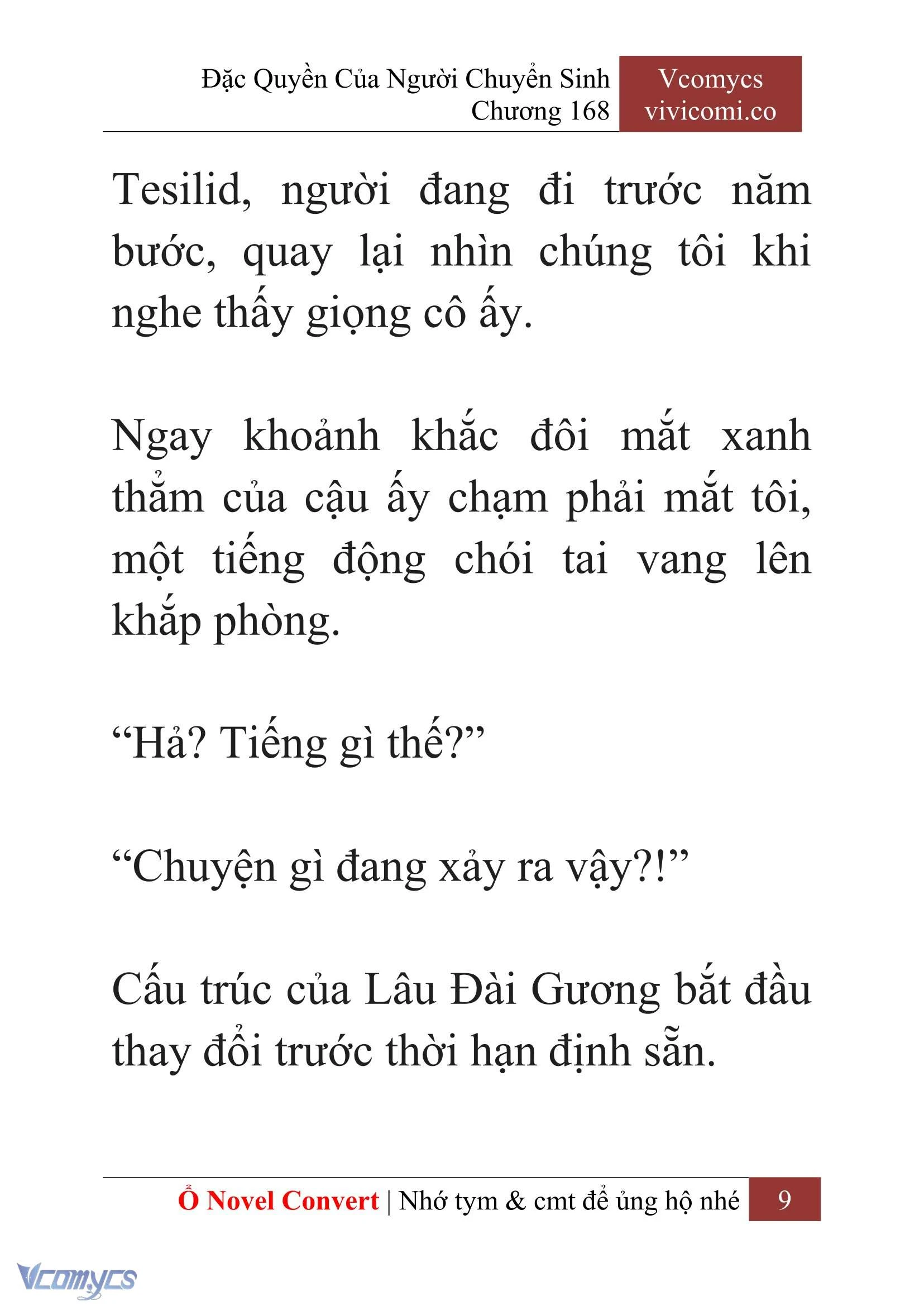 [Novel] Đặc Quyền Của Người Chuyển Sinh Chapter 168 - Trang 13