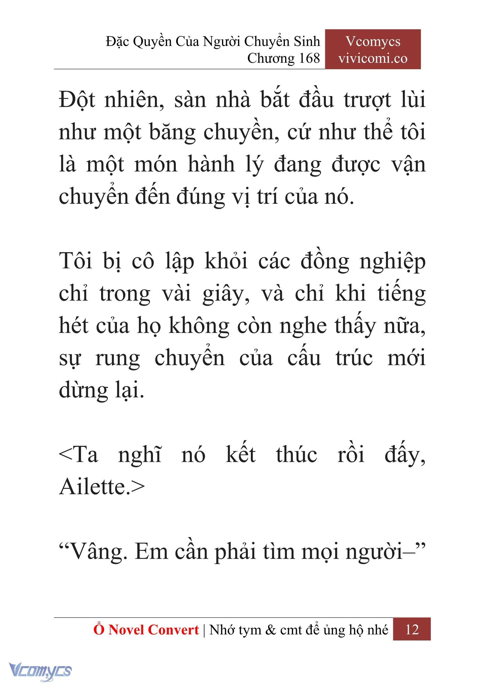 [Novel] Đặc Quyền Của Người Chuyển Sinh Chapter 168 - Trang 16