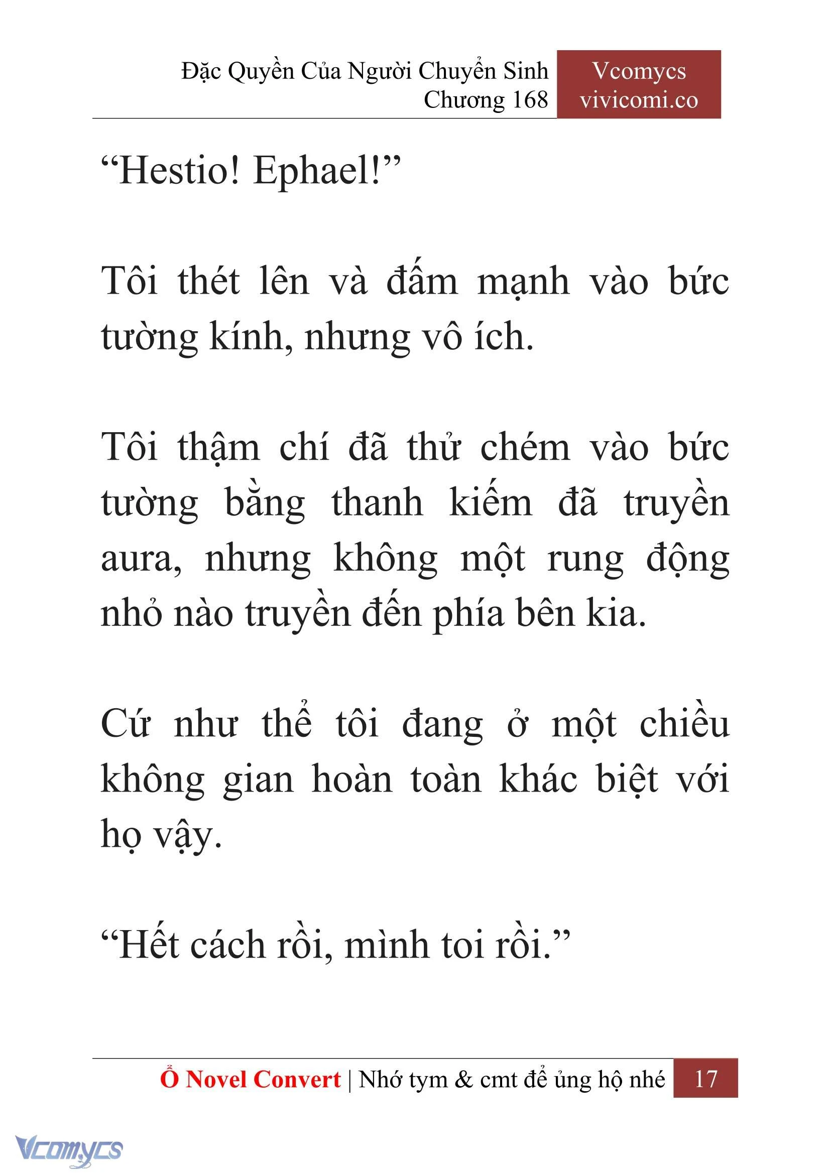 [Novel] Đặc Quyền Của Người Chuyển Sinh Chapter 168 - Trang 21