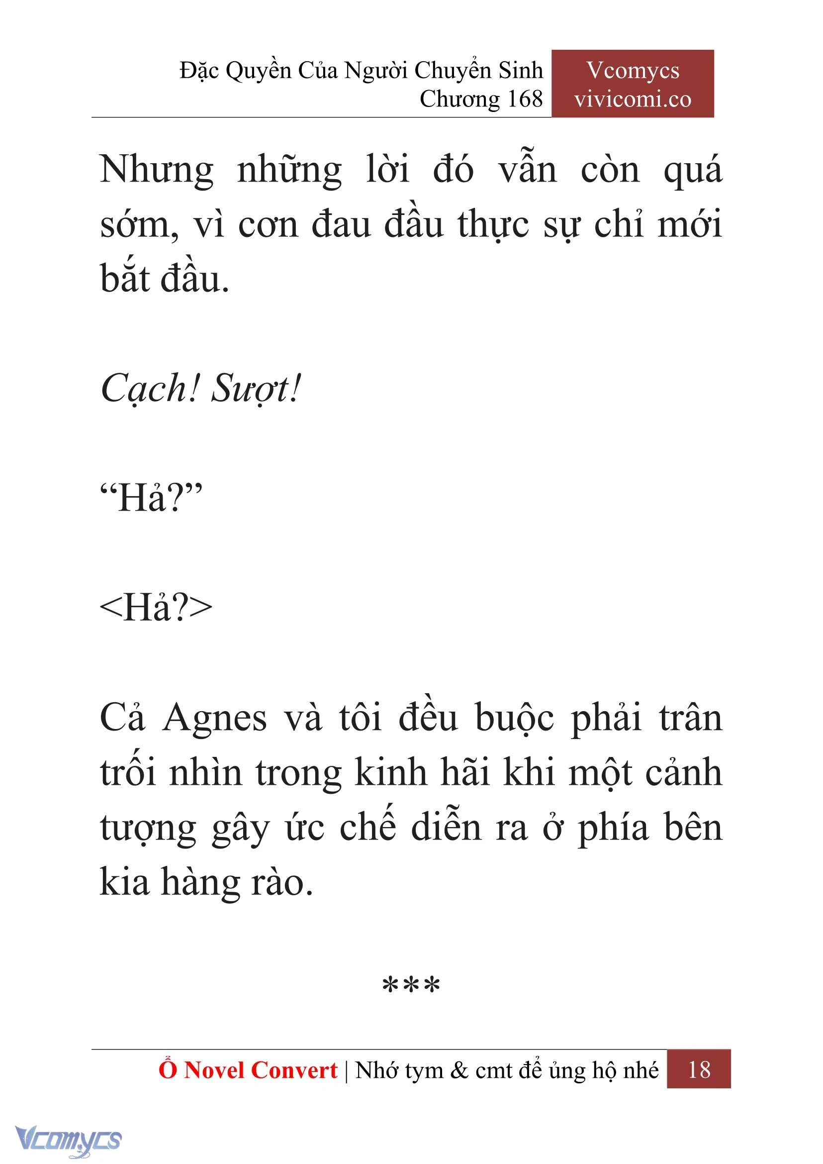 [Novel] Đặc Quyền Của Người Chuyển Sinh Chapter 168 - Trang 22