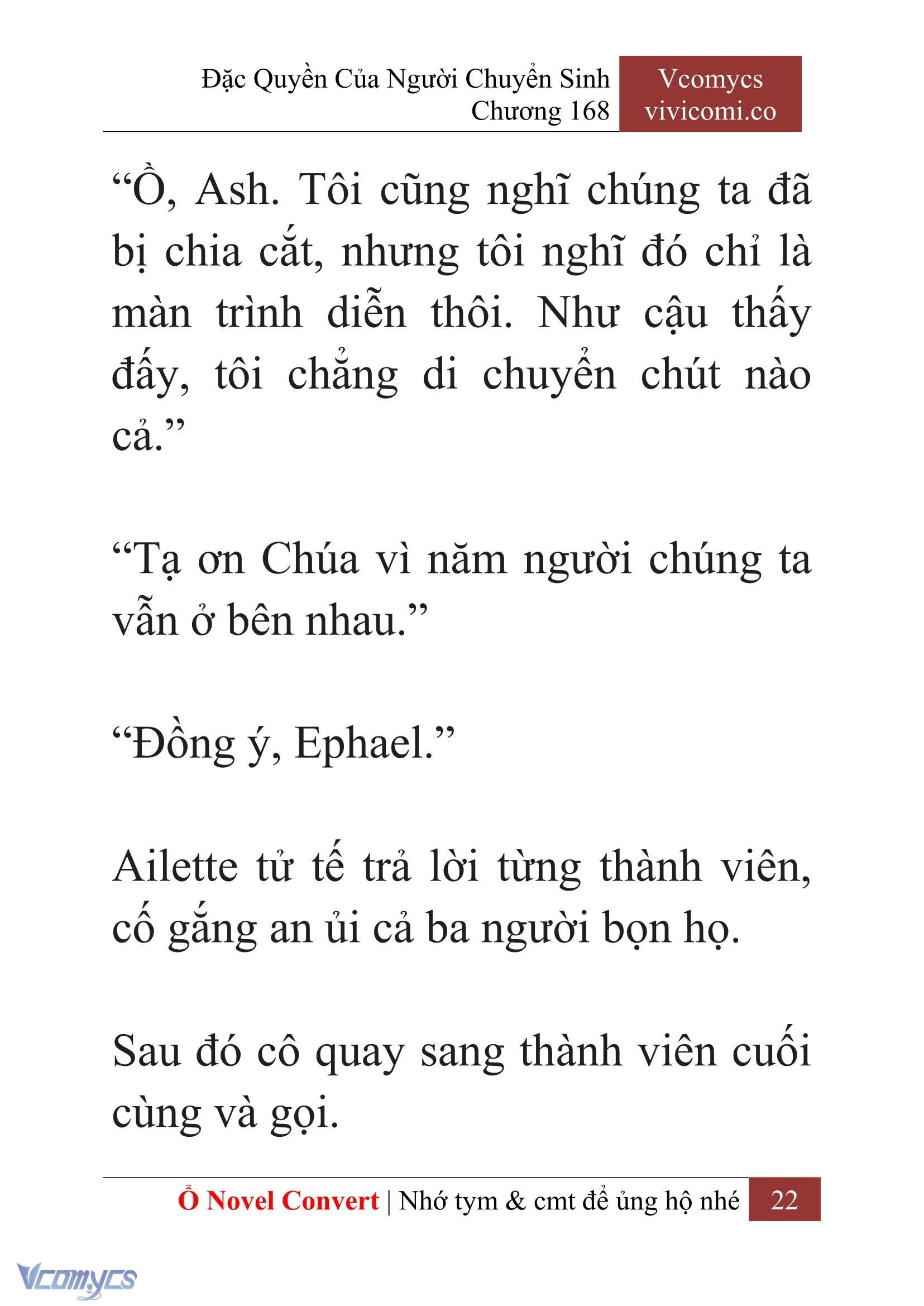 [Novel] Đặc Quyền Của Người Chuyển Sinh Chapter 168 - Trang 26