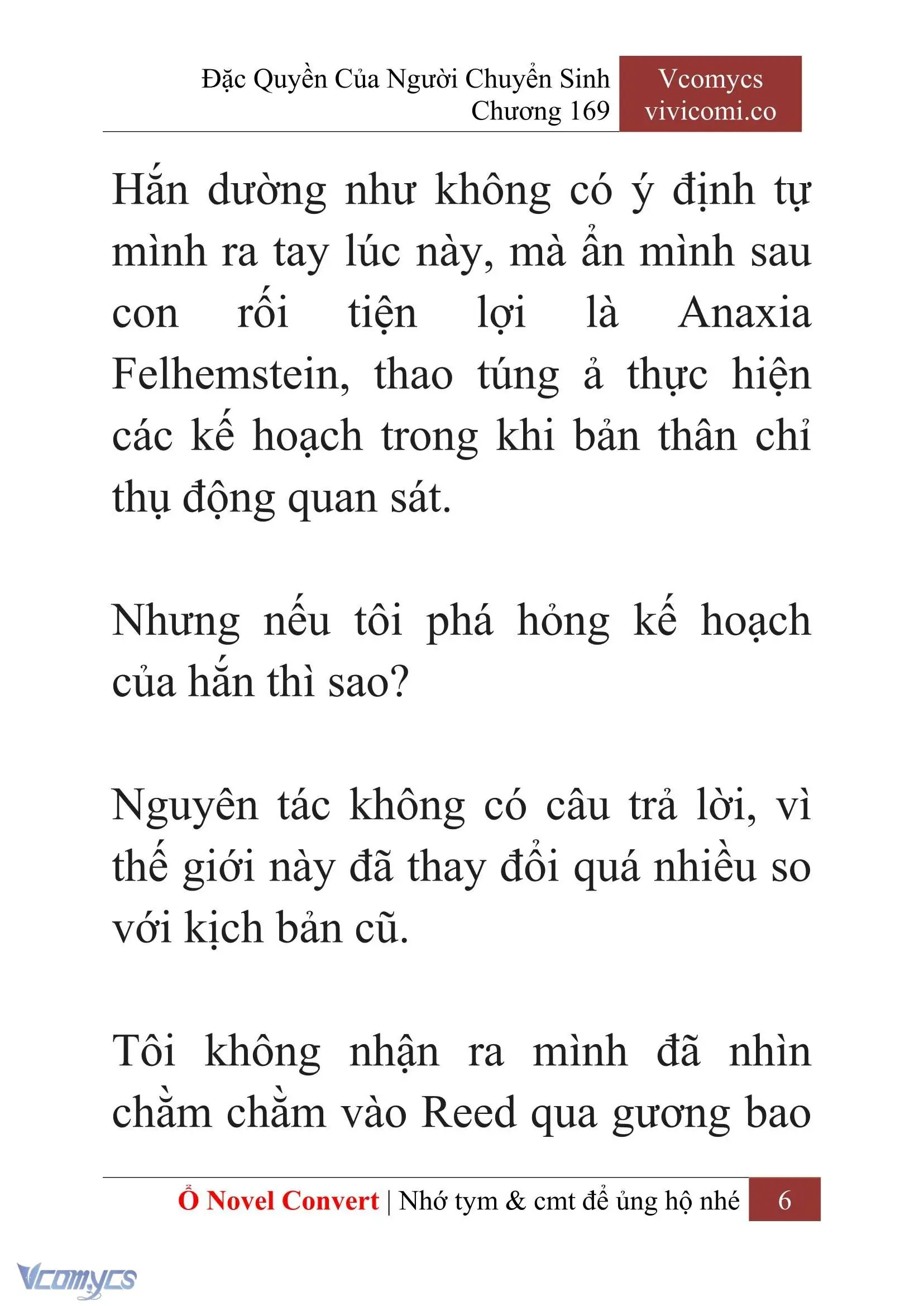 [Novel] Đặc Quyền Của Người Chuyển Sinh Chapter 169 - Trang 10