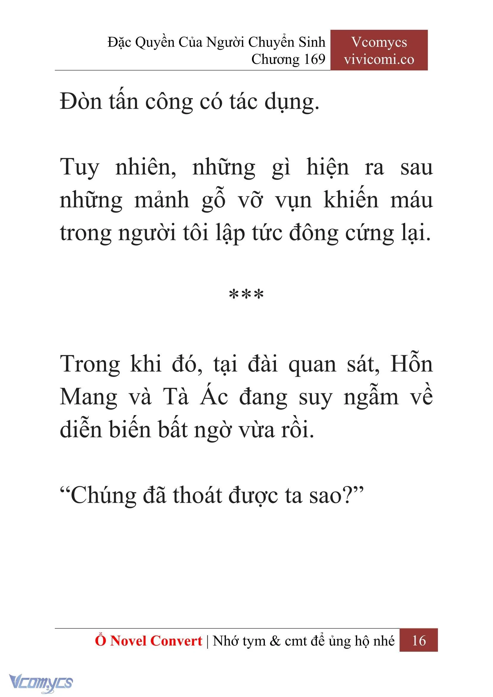 [Novel] Đặc Quyền Của Người Chuyển Sinh Chapter 169 - Trang 20