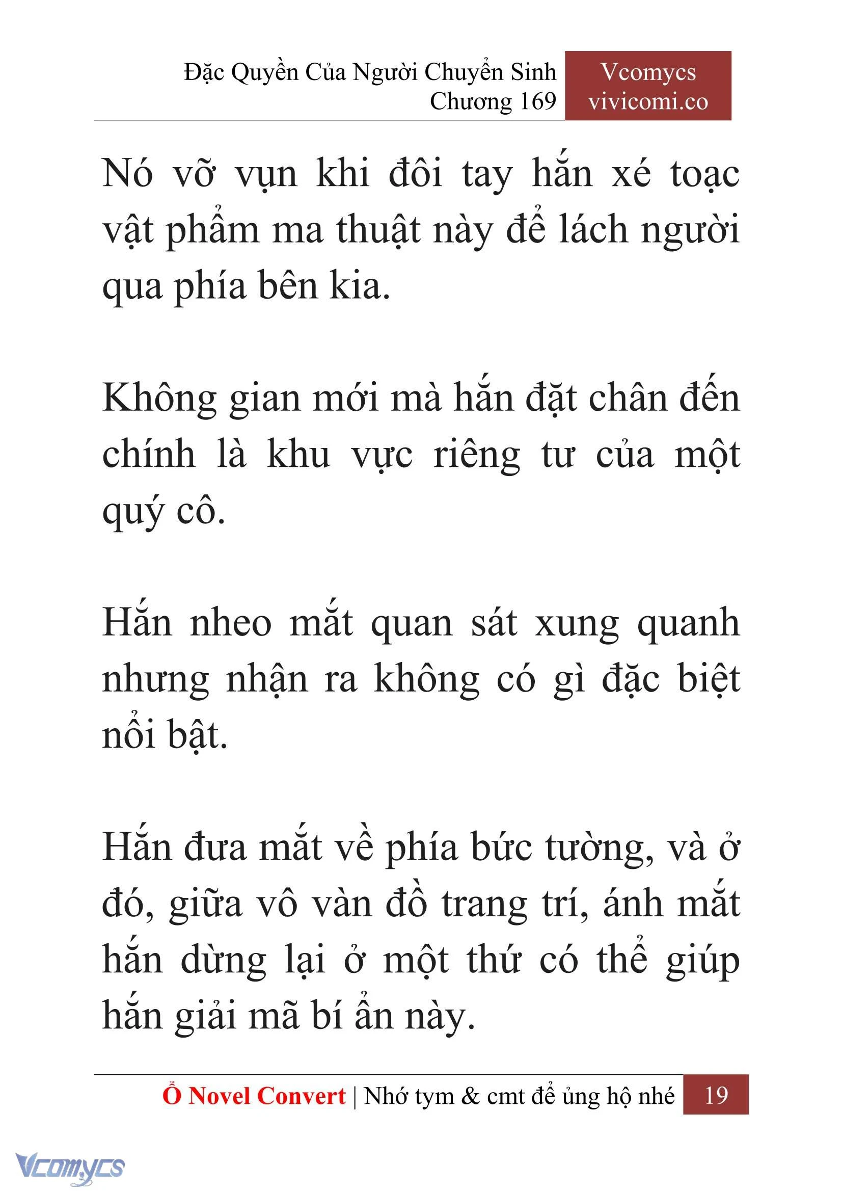 [Novel] Đặc Quyền Của Người Chuyển Sinh Chapter 169 - Trang 23