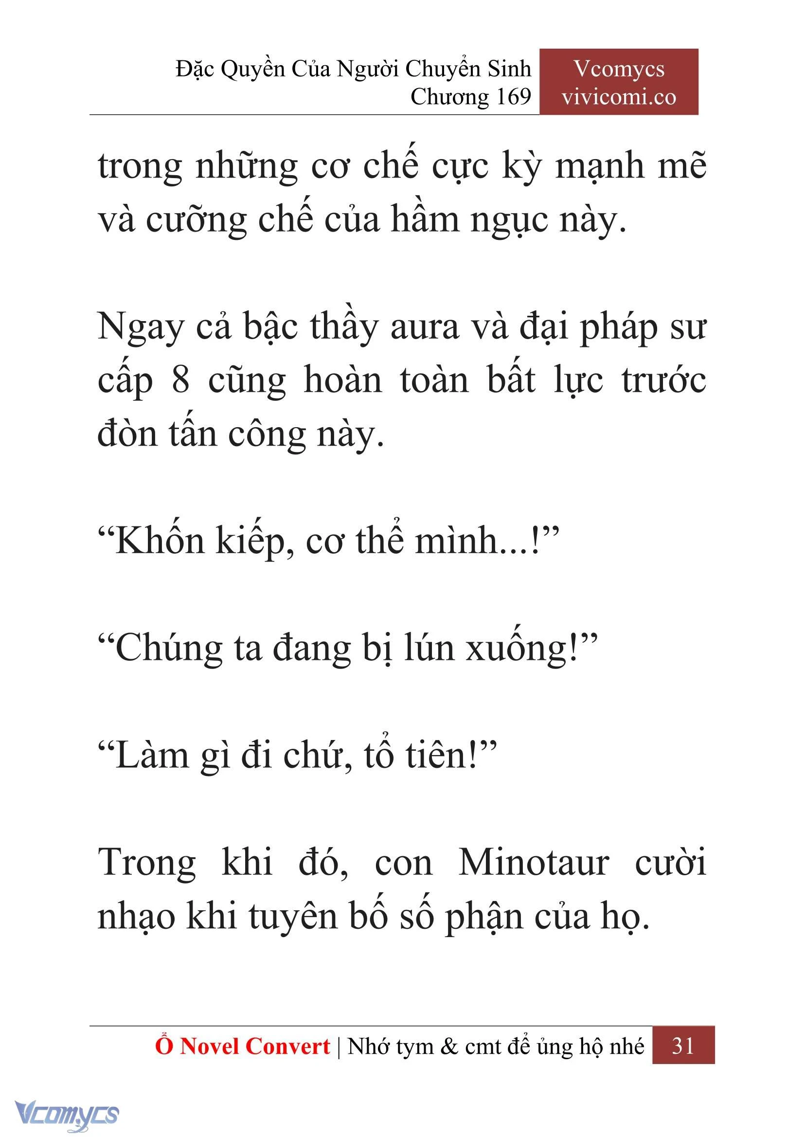 [Novel] Đặc Quyền Của Người Chuyển Sinh Chapter 169 - Trang 35