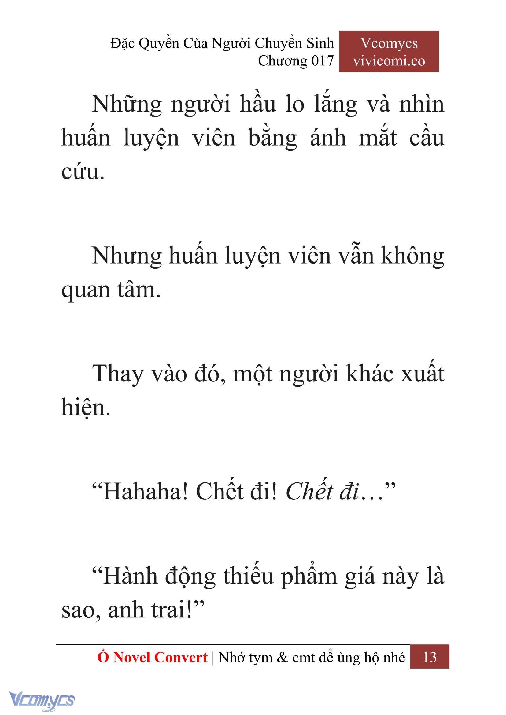 [Novel] Đặc Quyền Của Người Chuyển Sinh Chapter 17 - Trang 16