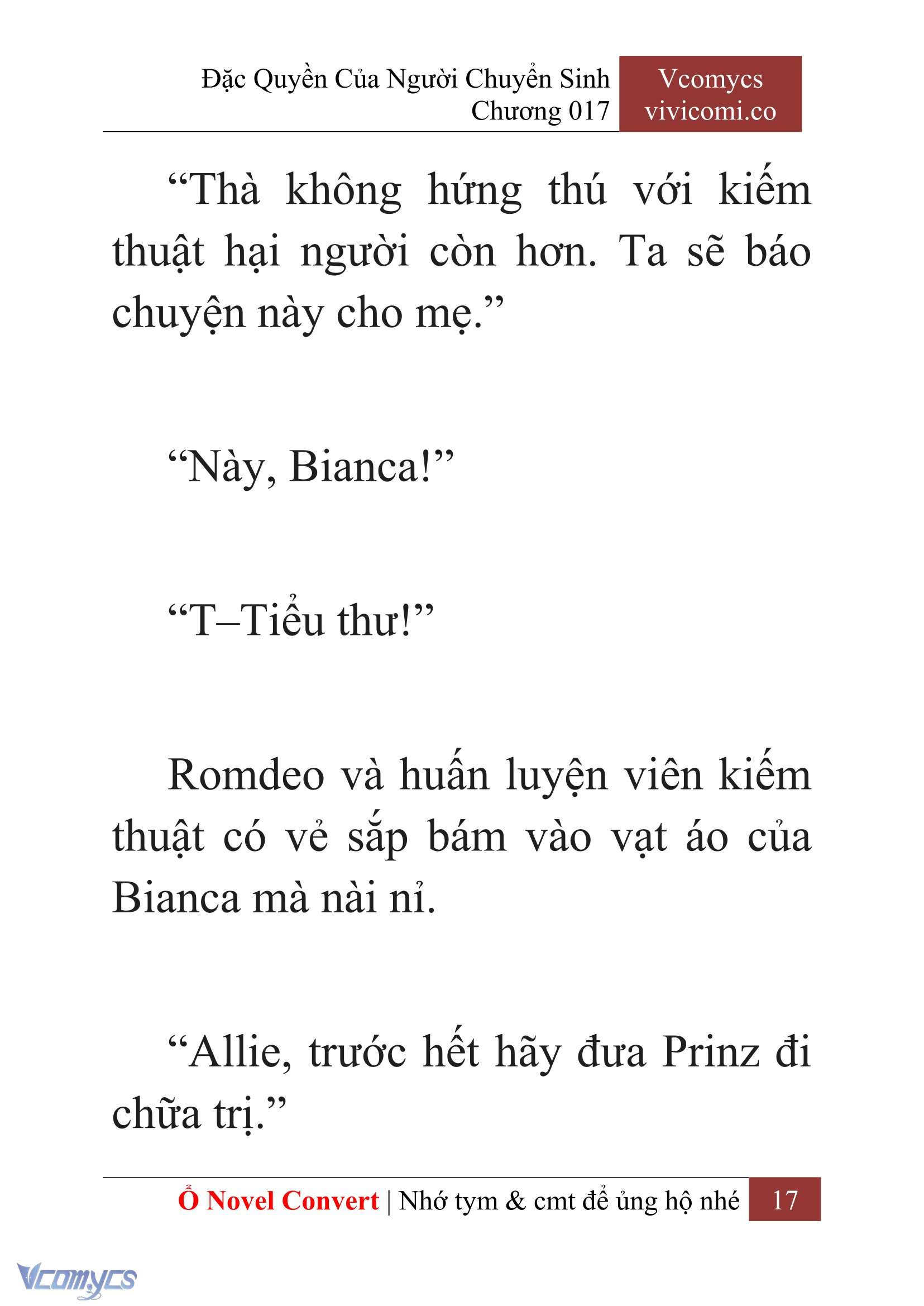 [Novel] Đặc Quyền Của Người Chuyển Sinh Chapter 17 - Trang 20