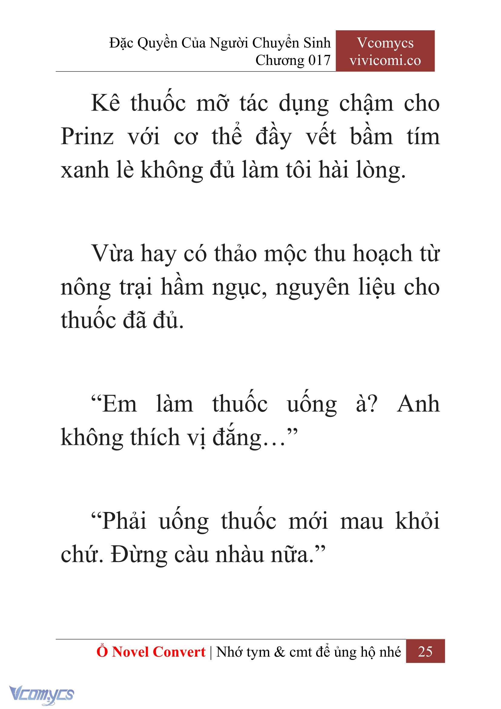[Novel] Đặc Quyền Của Người Chuyển Sinh Chapter 17 - Trang 28