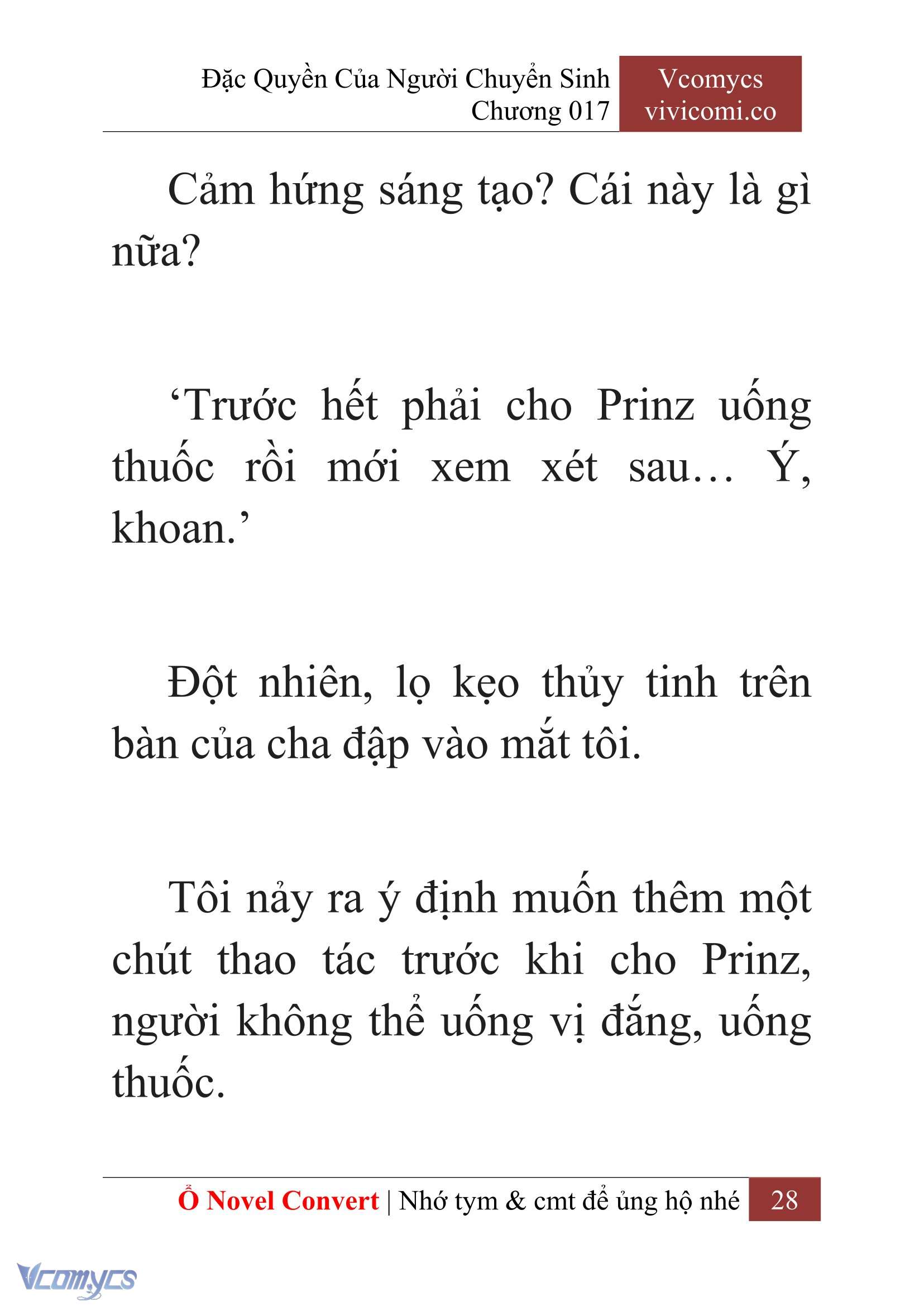 [Novel] Đặc Quyền Của Người Chuyển Sinh Chapter 17 - Trang 31