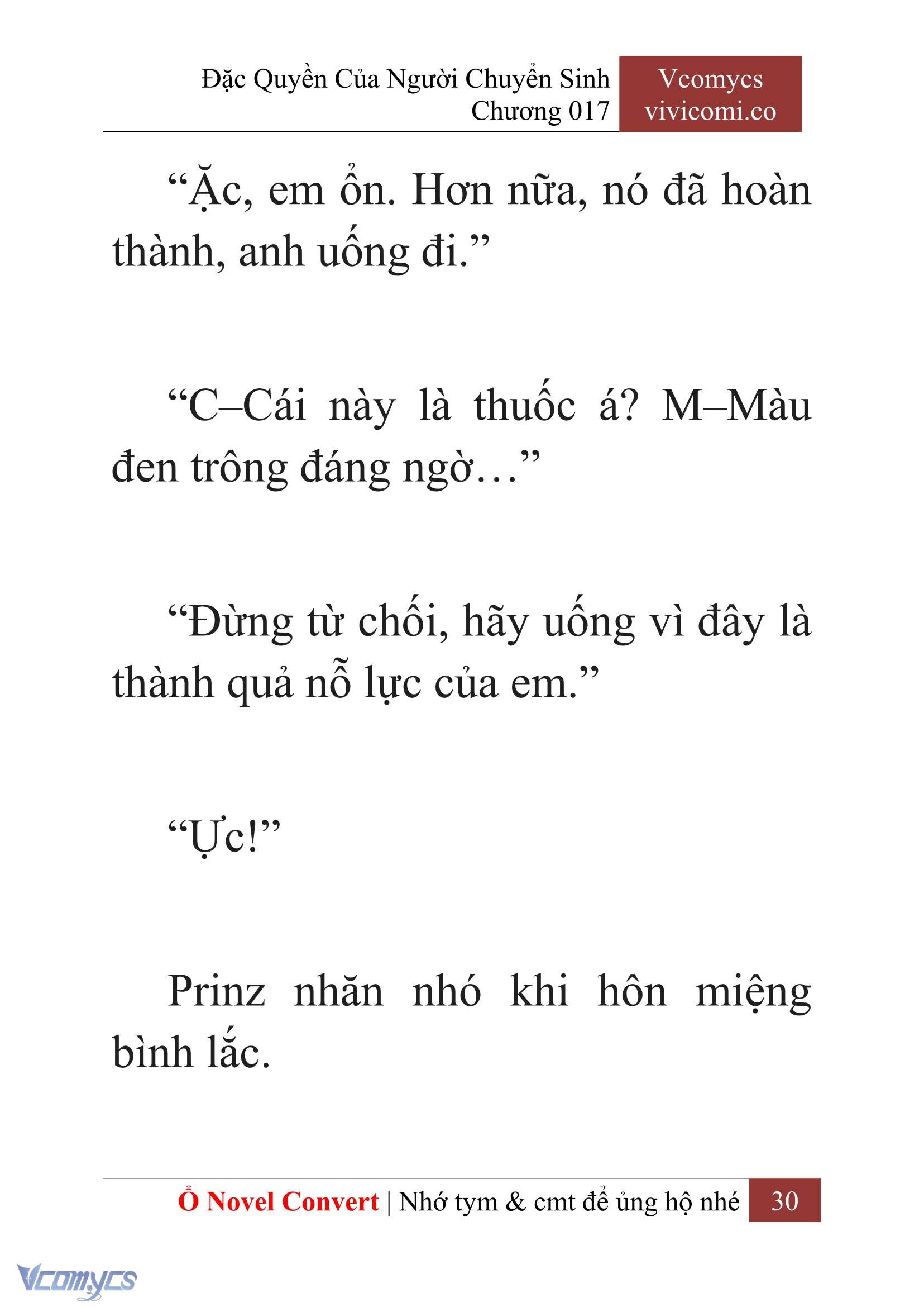 [Novel] Đặc Quyền Của Người Chuyển Sinh Chapter 17 - Trang 33