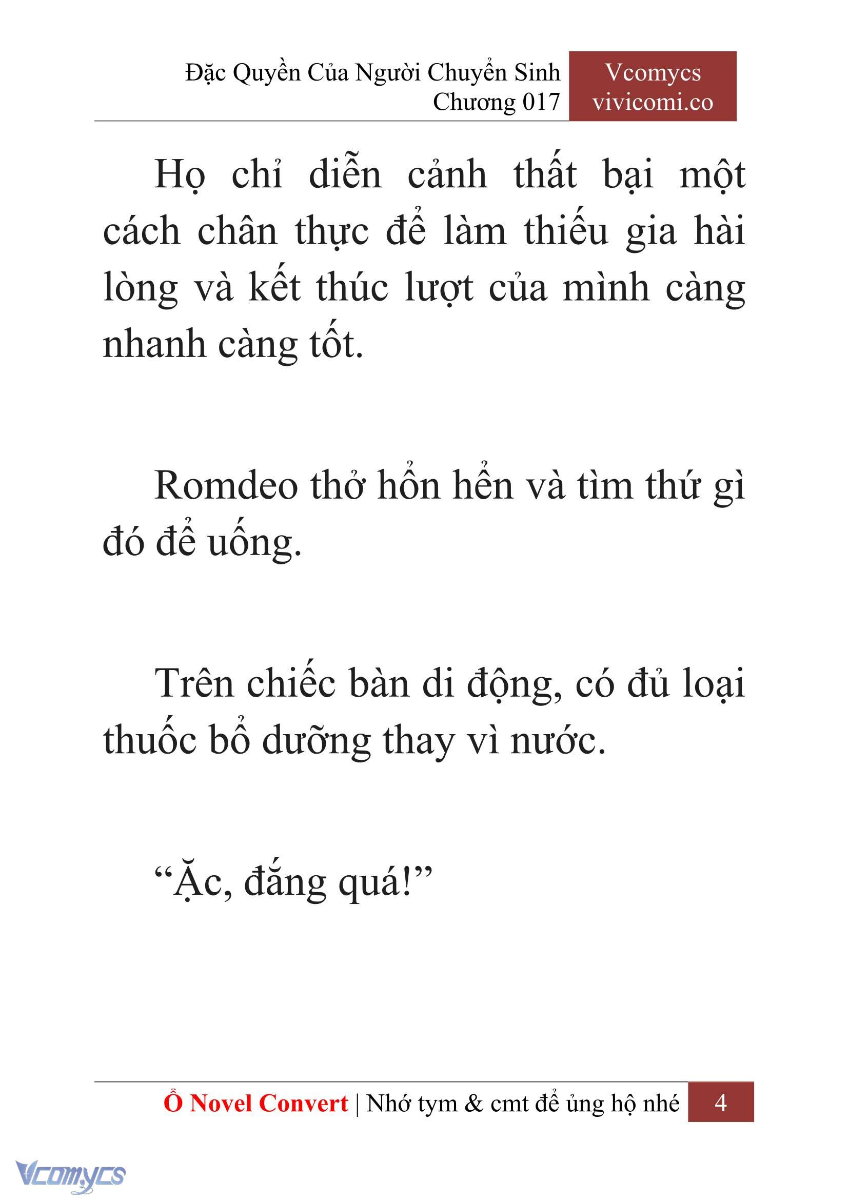 [Novel] Đặc Quyền Của Người Chuyển Sinh Chapter 17 - Trang 7