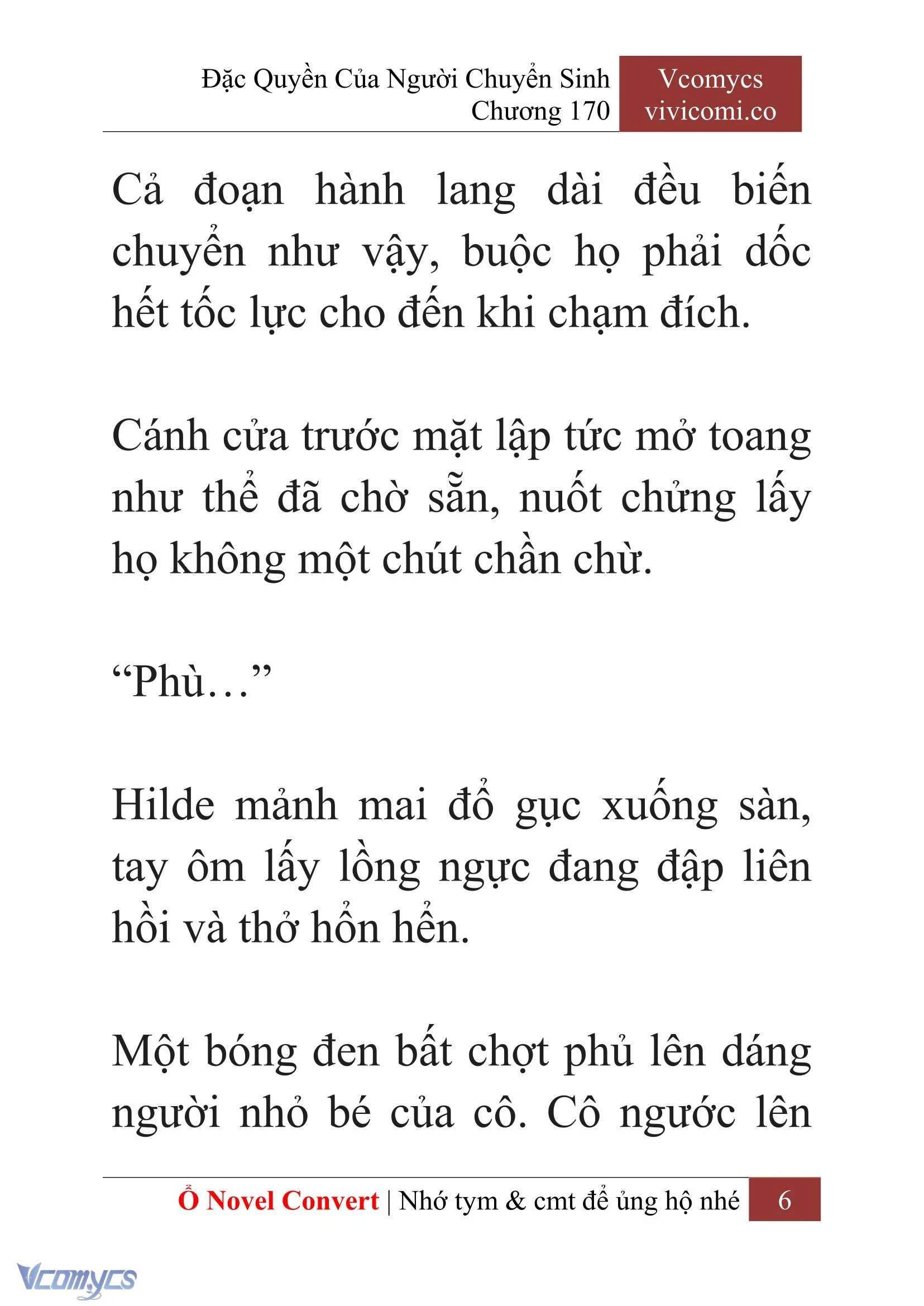 [Novel] Đặc Quyền Của Người Chuyển Sinh Chapter 170 - Trang 10
