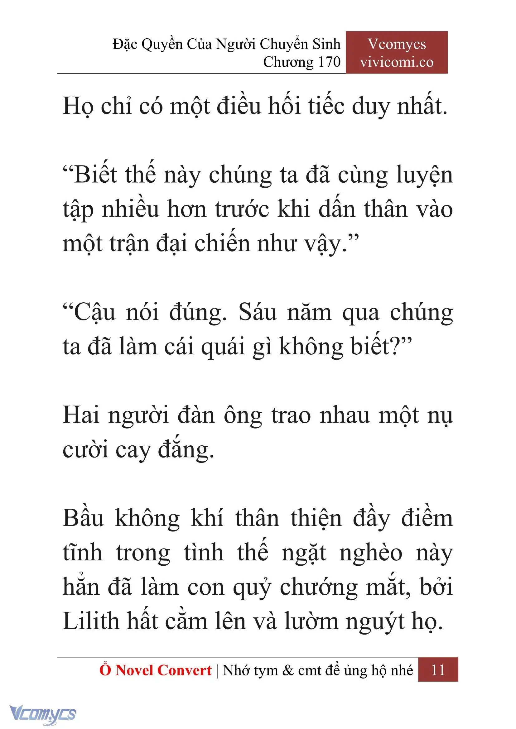 [Novel] Đặc Quyền Của Người Chuyển Sinh Chapter 170 - Trang 15