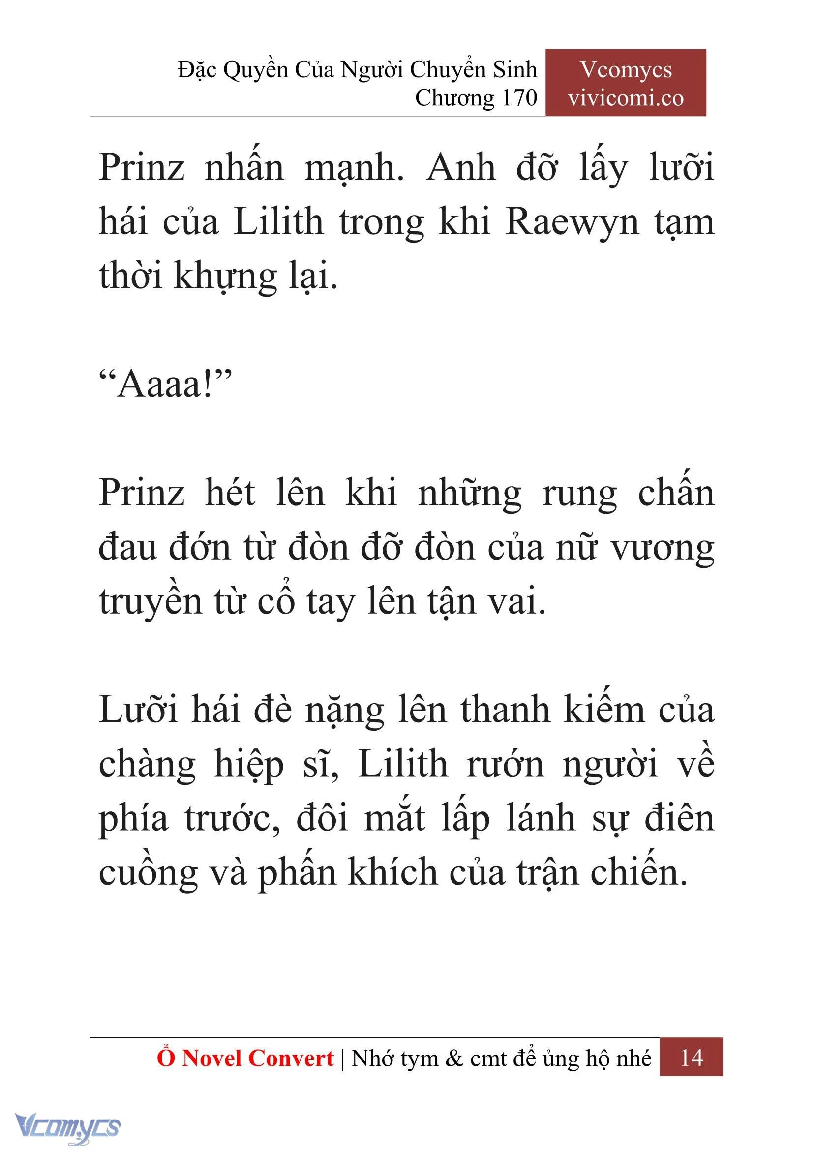 [Novel] Đặc Quyền Của Người Chuyển Sinh Chapter 170 - Trang 18