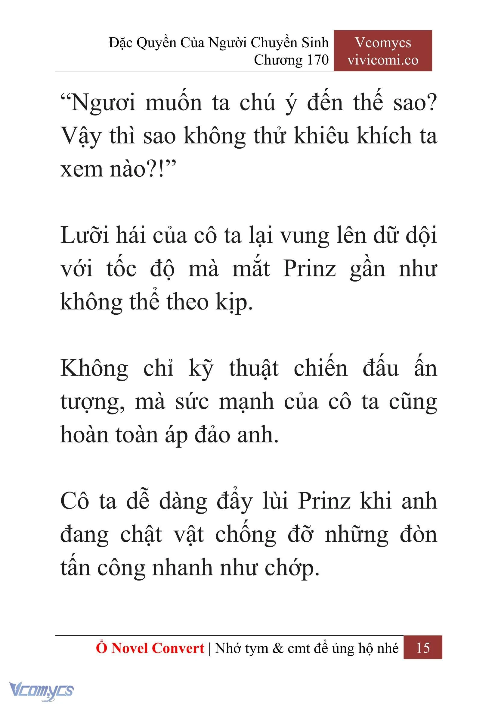 [Novel] Đặc Quyền Của Người Chuyển Sinh Chapter 170 - Trang 19