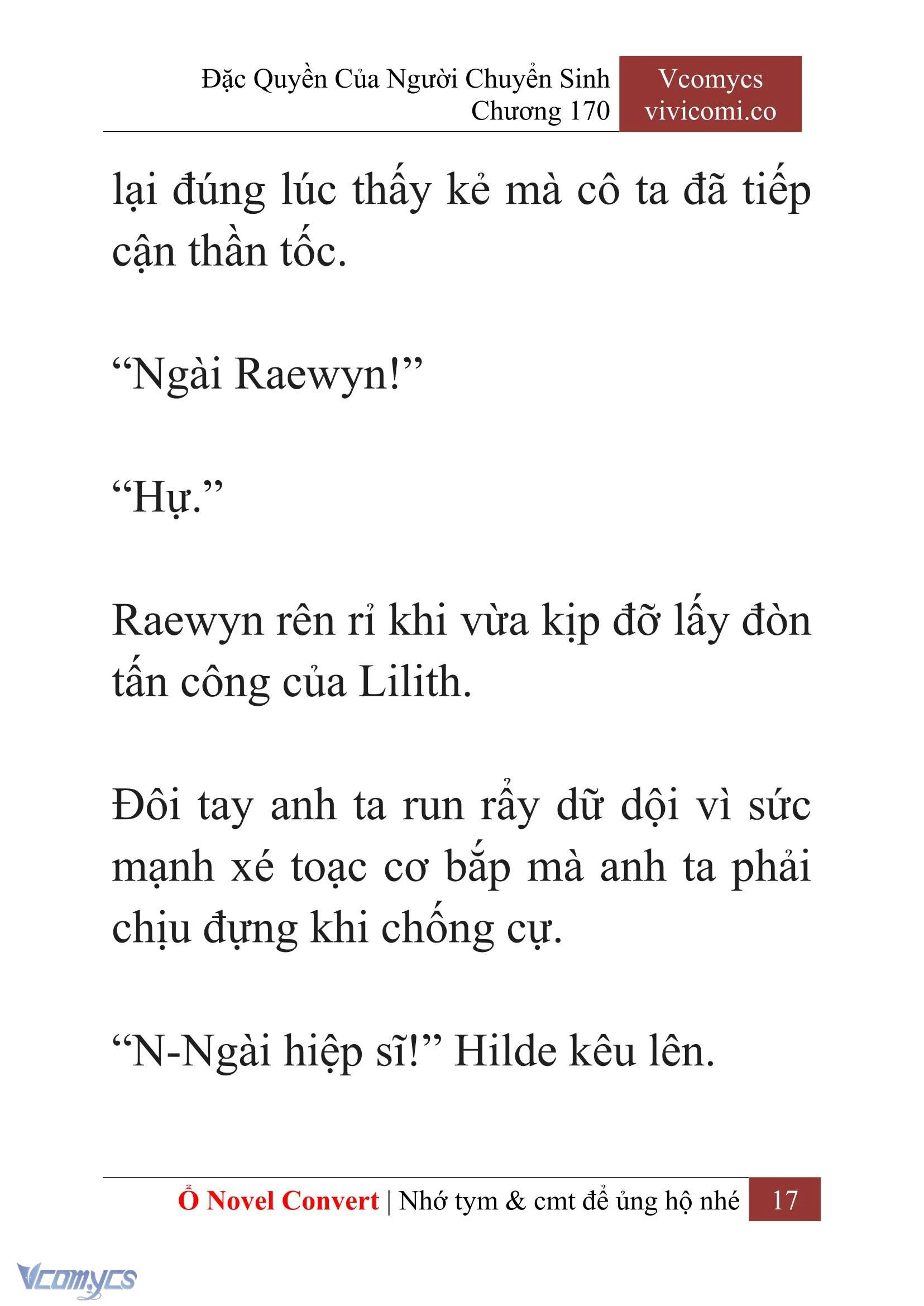 [Novel] Đặc Quyền Của Người Chuyển Sinh Chapter 170 - Trang 21