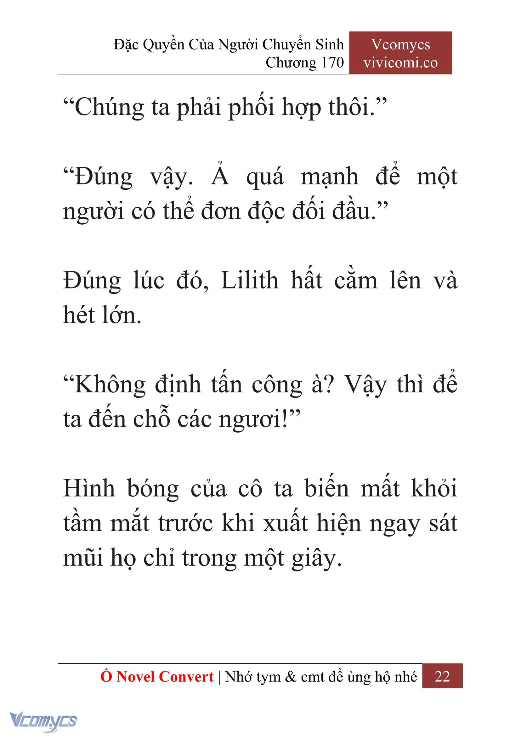[Novel] Đặc Quyền Của Người Chuyển Sinh Chapter 170 - Trang 26