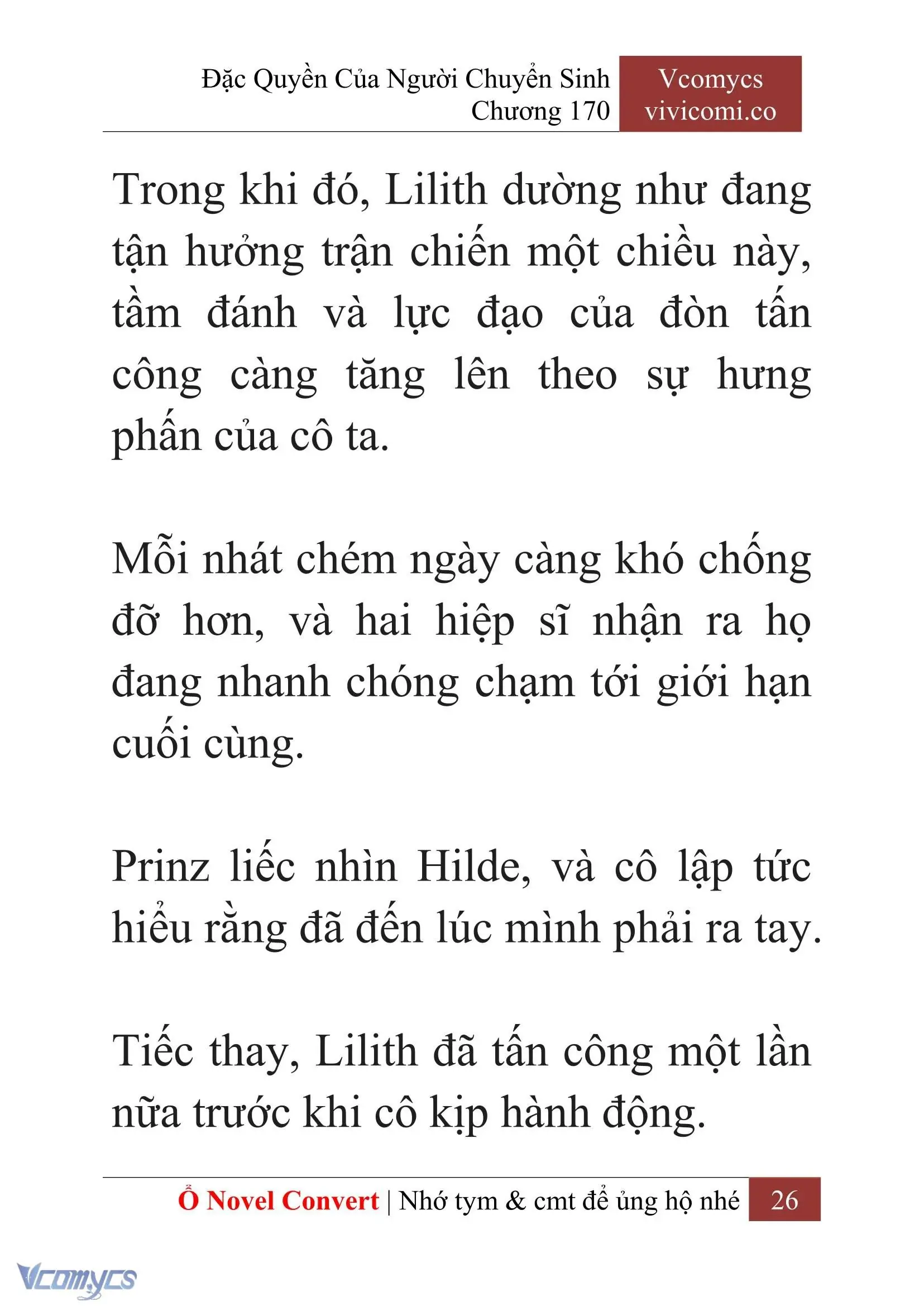[Novel] Đặc Quyền Của Người Chuyển Sinh Chapter 170 - Trang 30