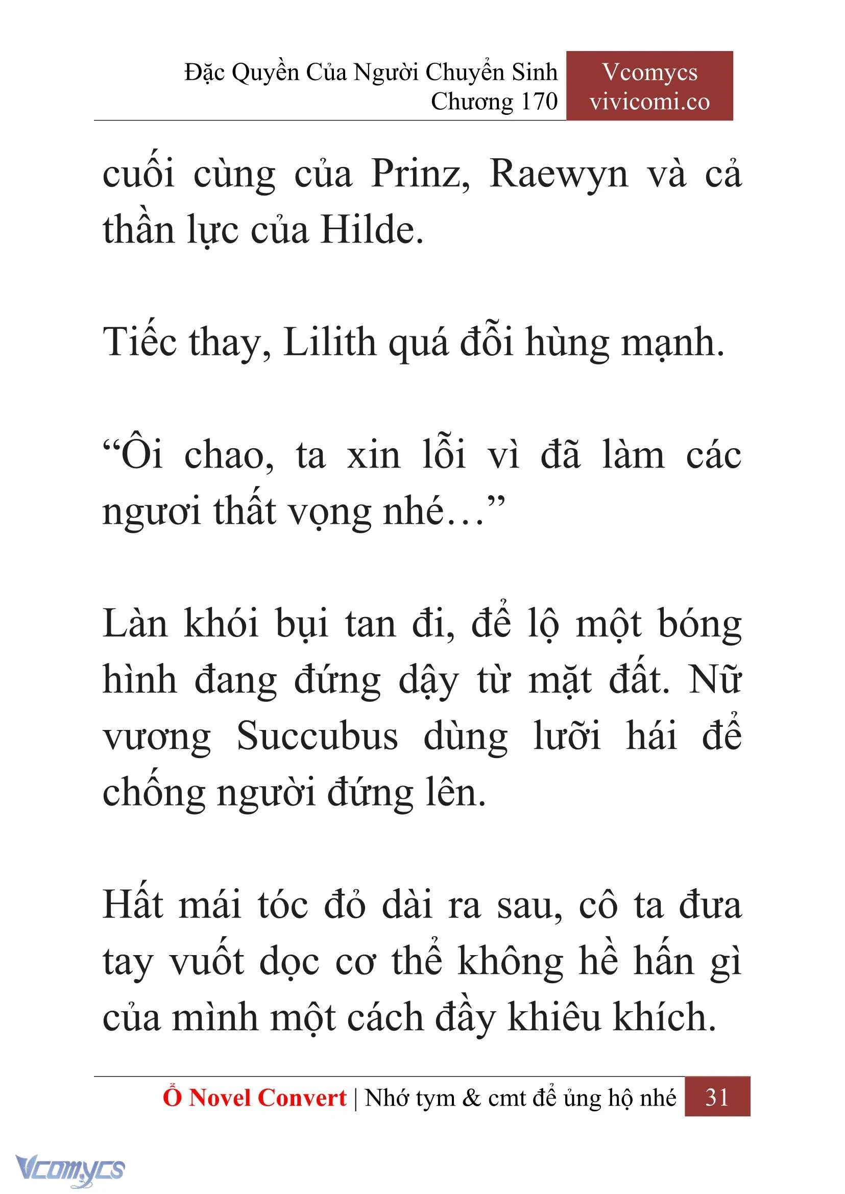 [Novel] Đặc Quyền Của Người Chuyển Sinh Chapter 170 - Trang 35