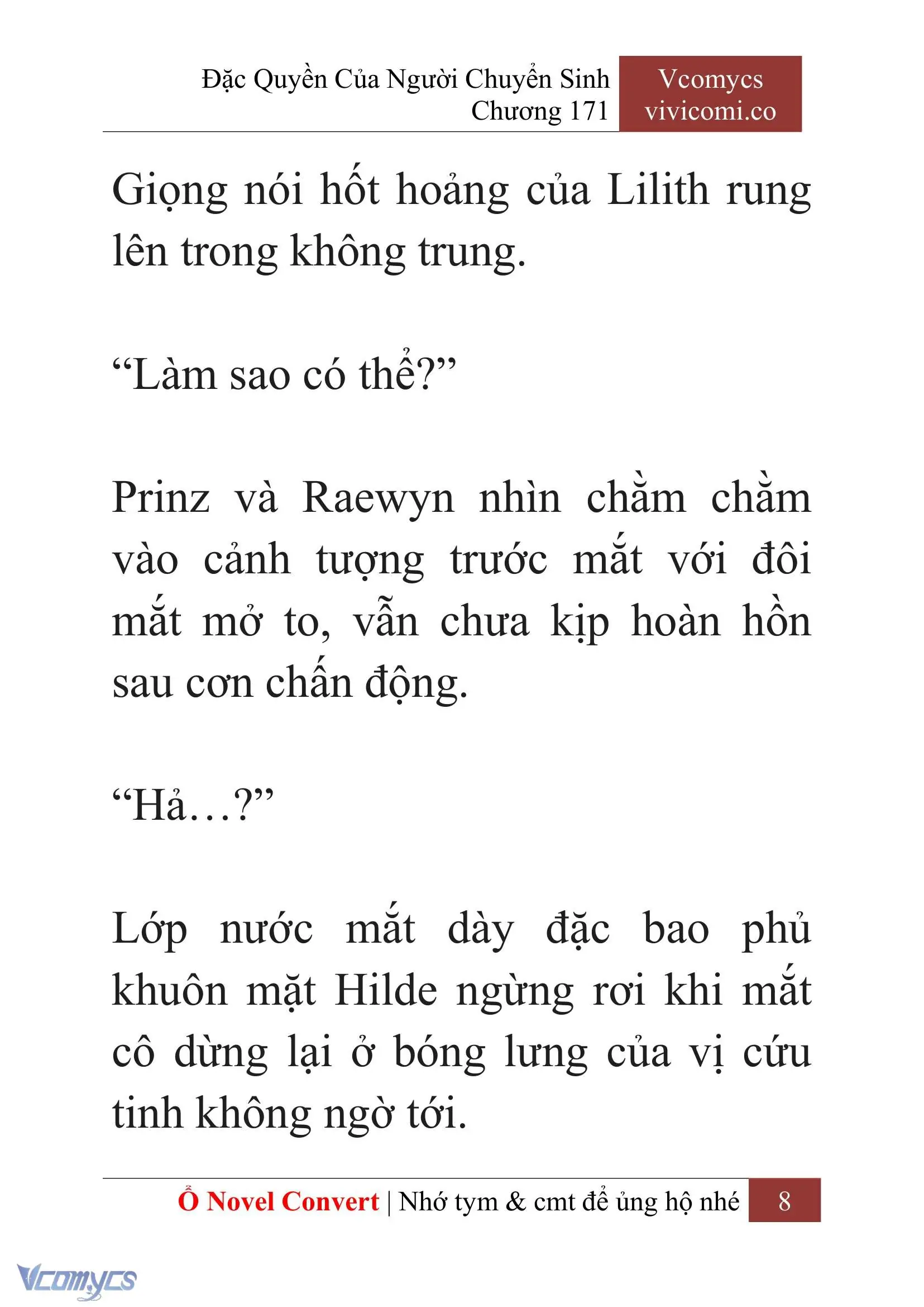 [Novel] Đặc Quyền Của Người Chuyển Sinh Chapter 171 - Trang 12