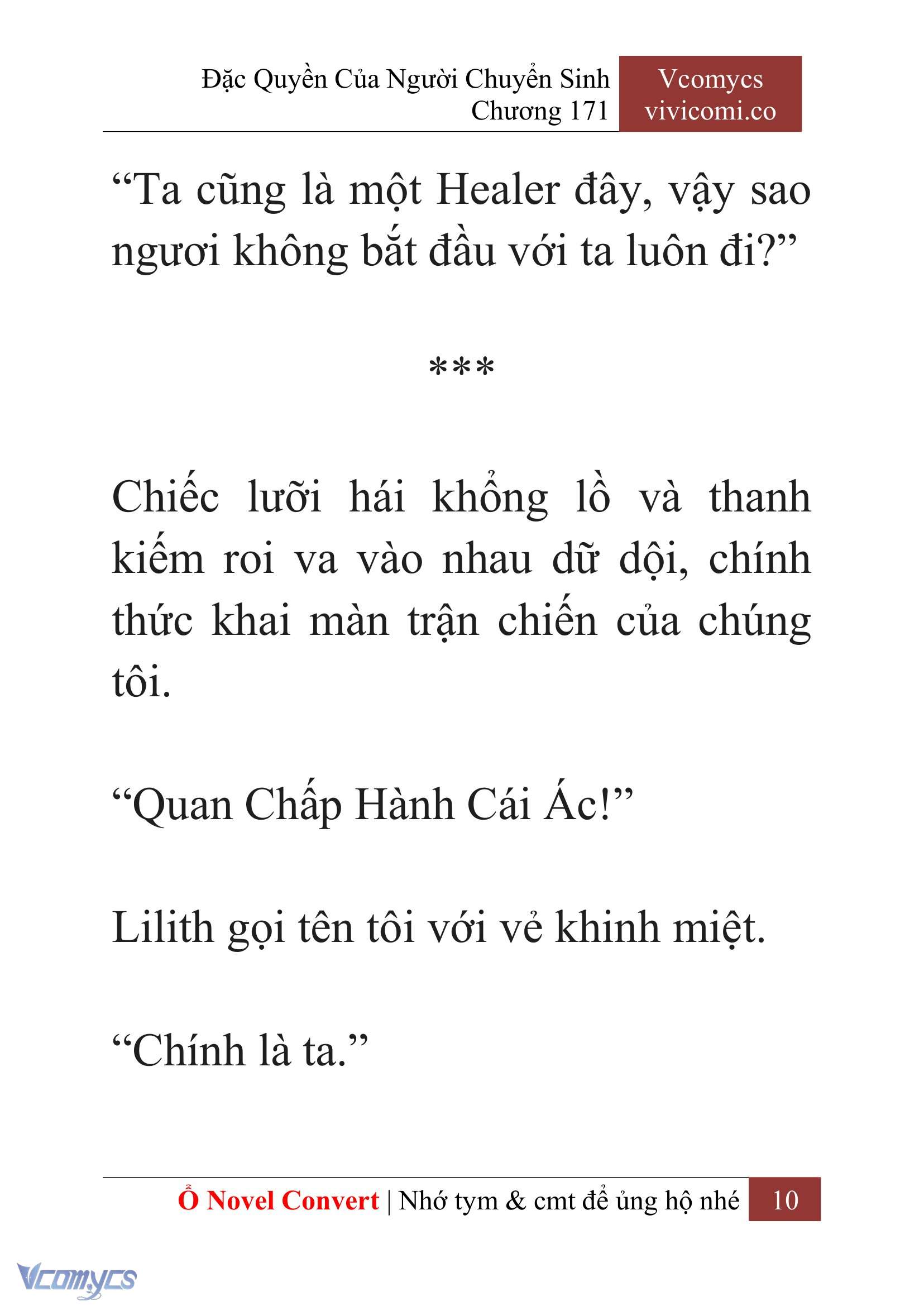 [Novel] Đặc Quyền Của Người Chuyển Sinh Chapter 171 - Trang 14