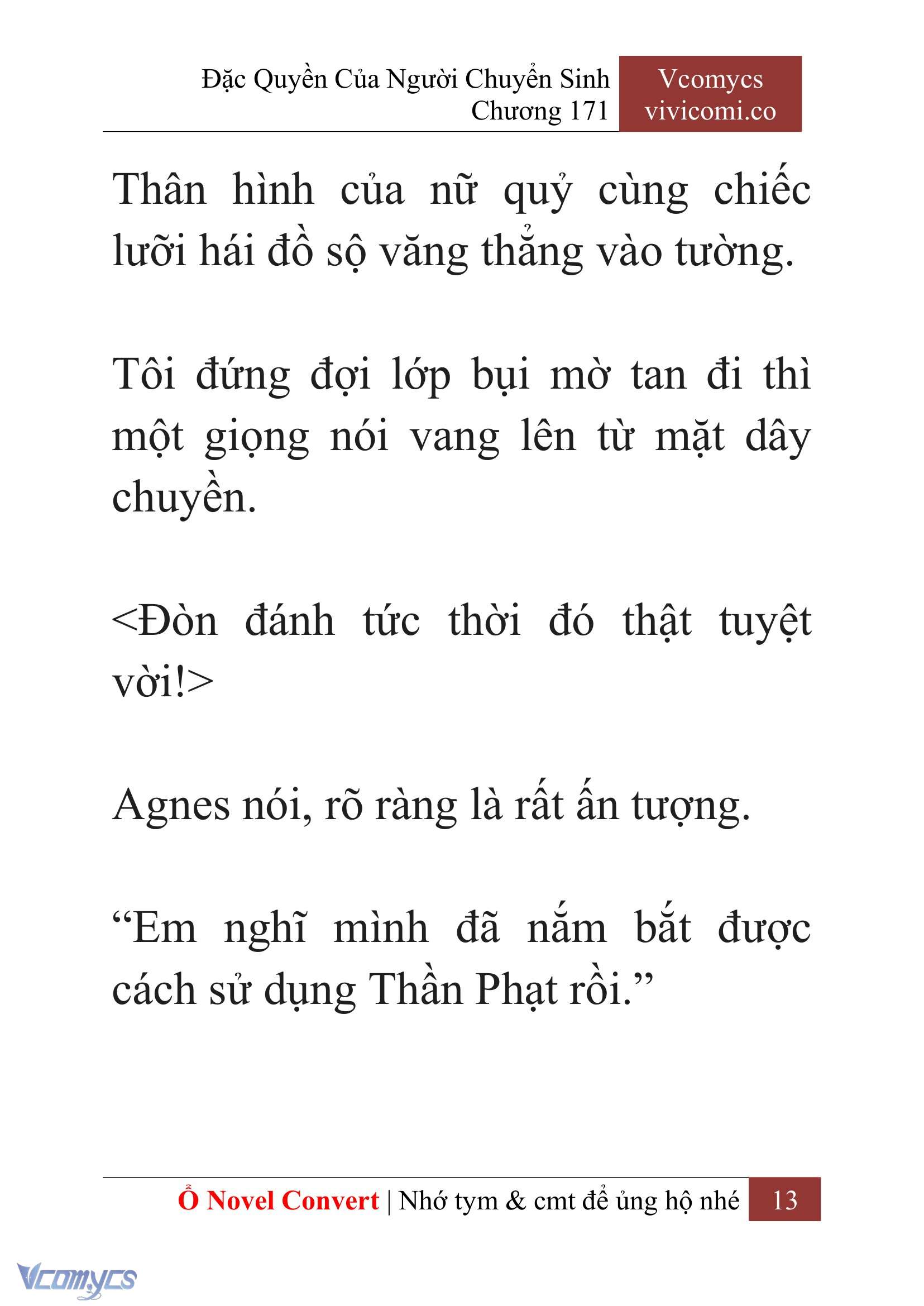 [Novel] Đặc Quyền Của Người Chuyển Sinh Chapter 171 - Trang 17