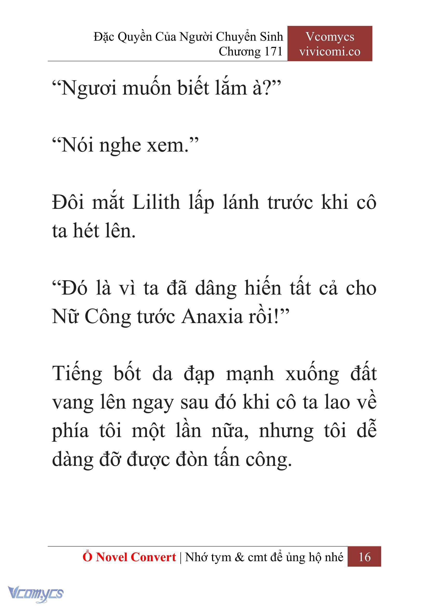[Novel] Đặc Quyền Của Người Chuyển Sinh Chapter 171 - Trang 20