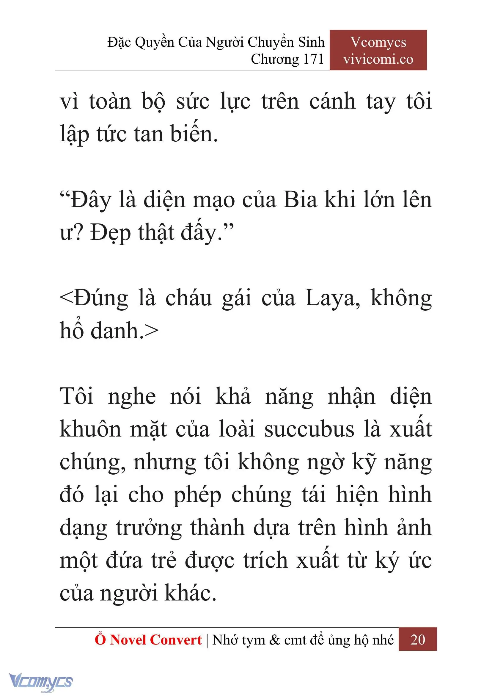 [Novel] Đặc Quyền Của Người Chuyển Sinh Chapter 171 - Trang 24
