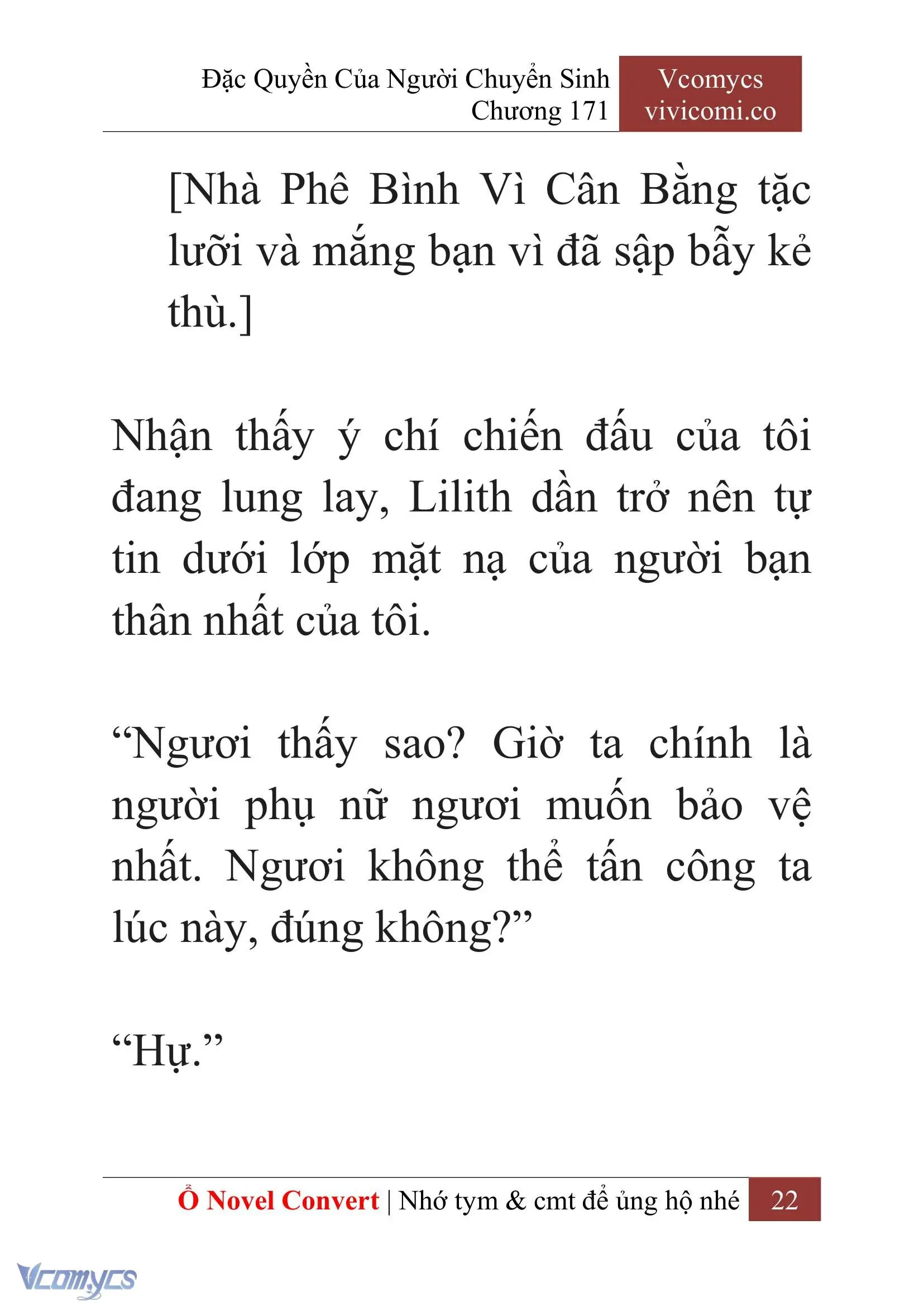 [Novel] Đặc Quyền Của Người Chuyển Sinh Chapter 171 - Trang 26
