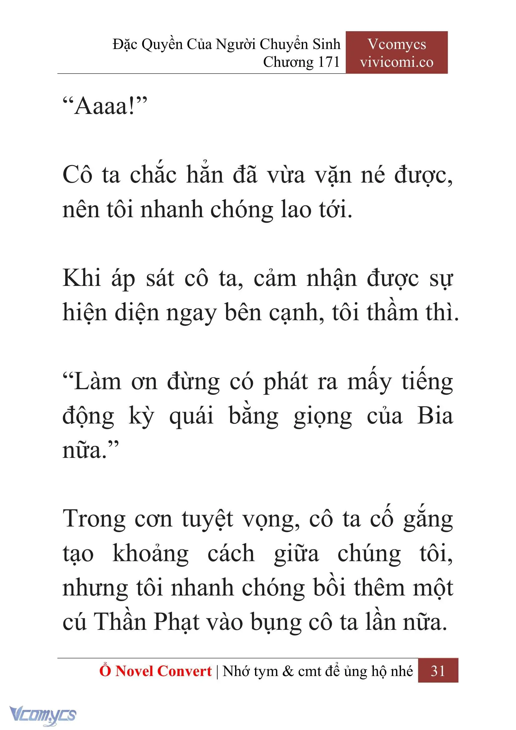 [Novel] Đặc Quyền Của Người Chuyển Sinh Chapter 171 - Trang 35