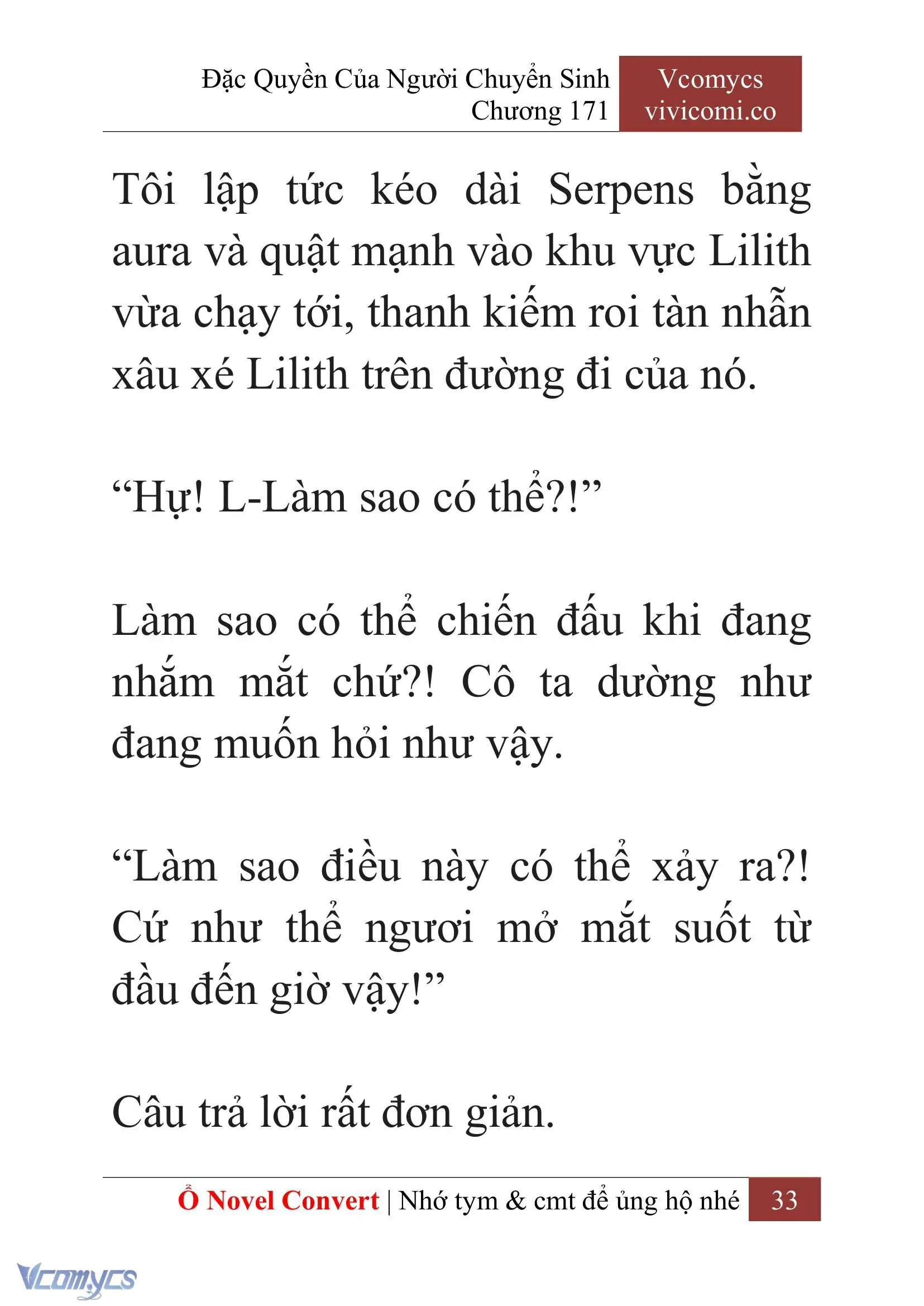 [Novel] Đặc Quyền Của Người Chuyển Sinh Chapter 171 - Trang 37