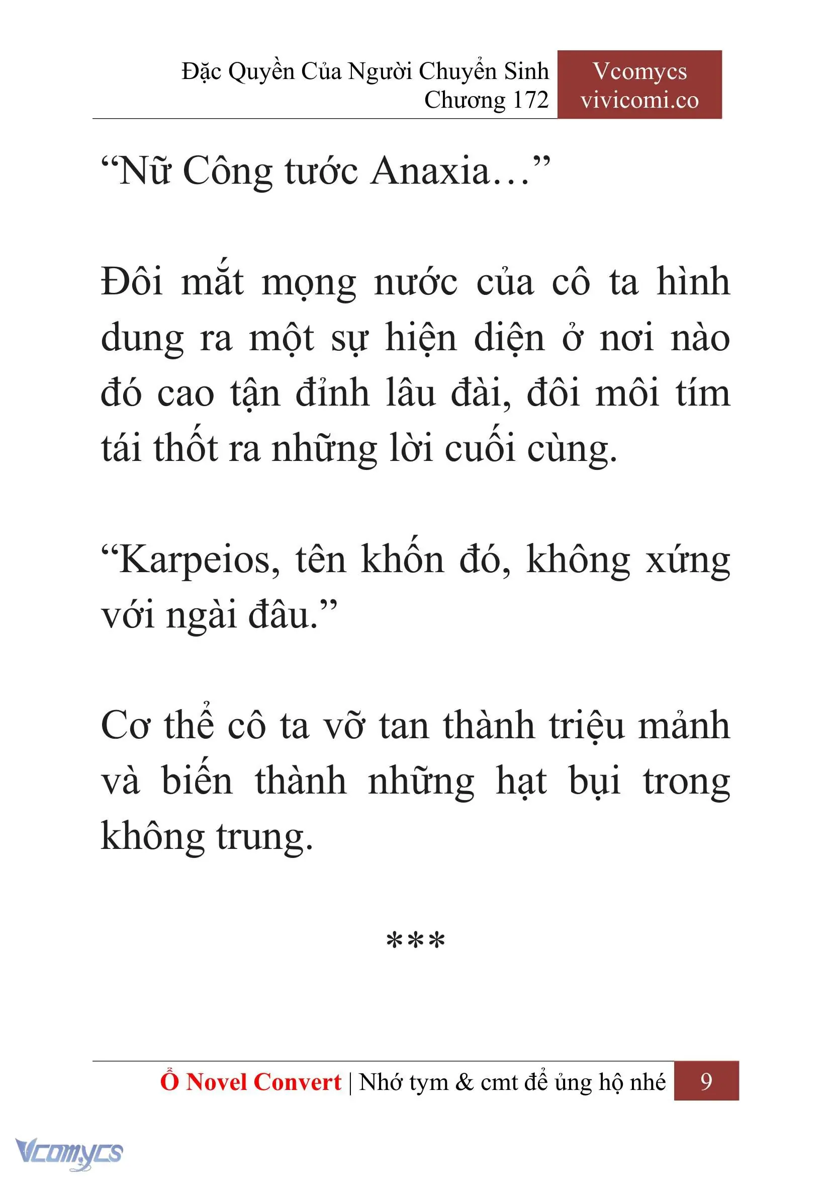 [Novel] Đặc Quyền Của Người Chuyển Sinh Chapter 172 - Trang 13