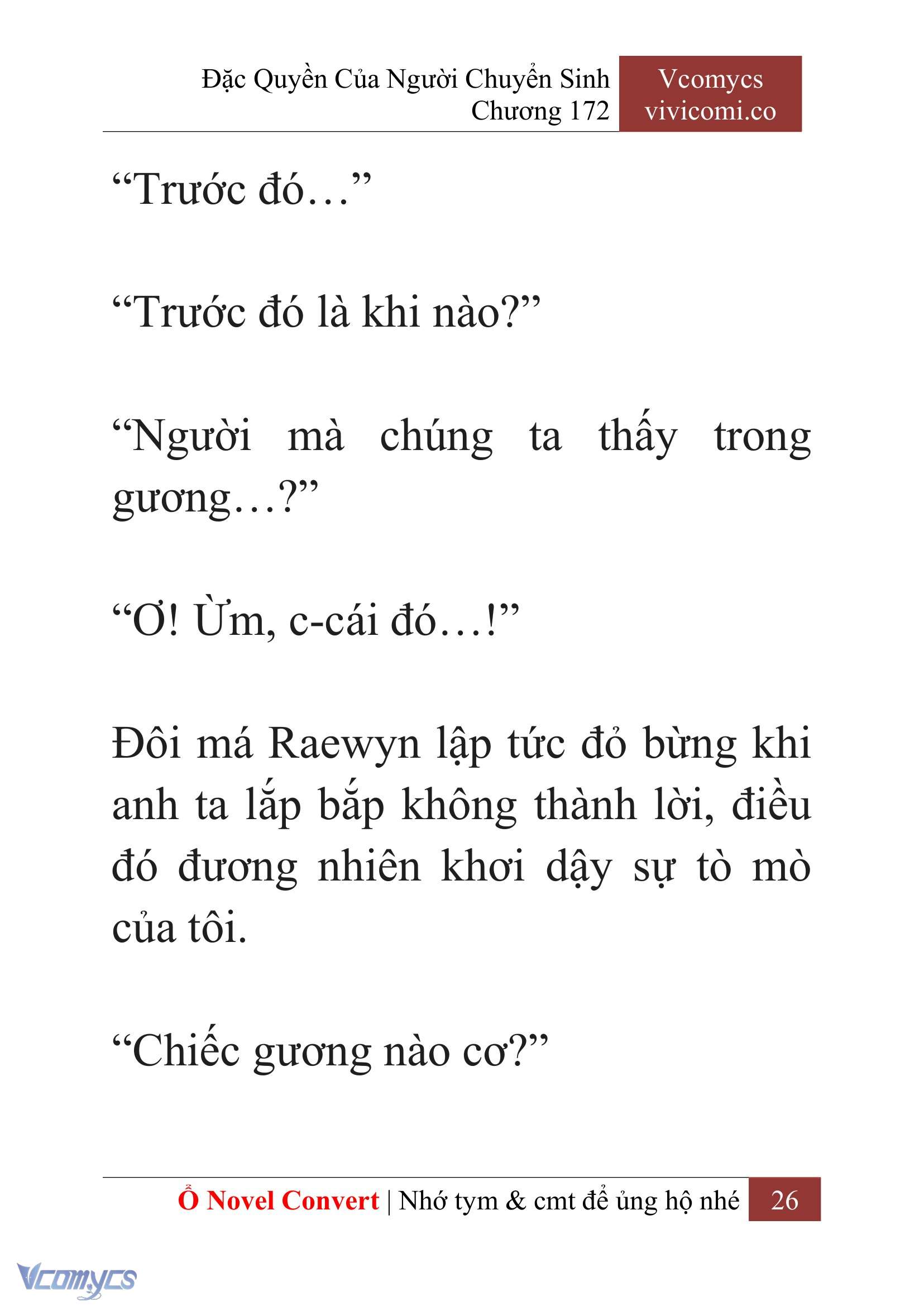 [Novel] Đặc Quyền Của Người Chuyển Sinh Chapter 172 - Trang 30