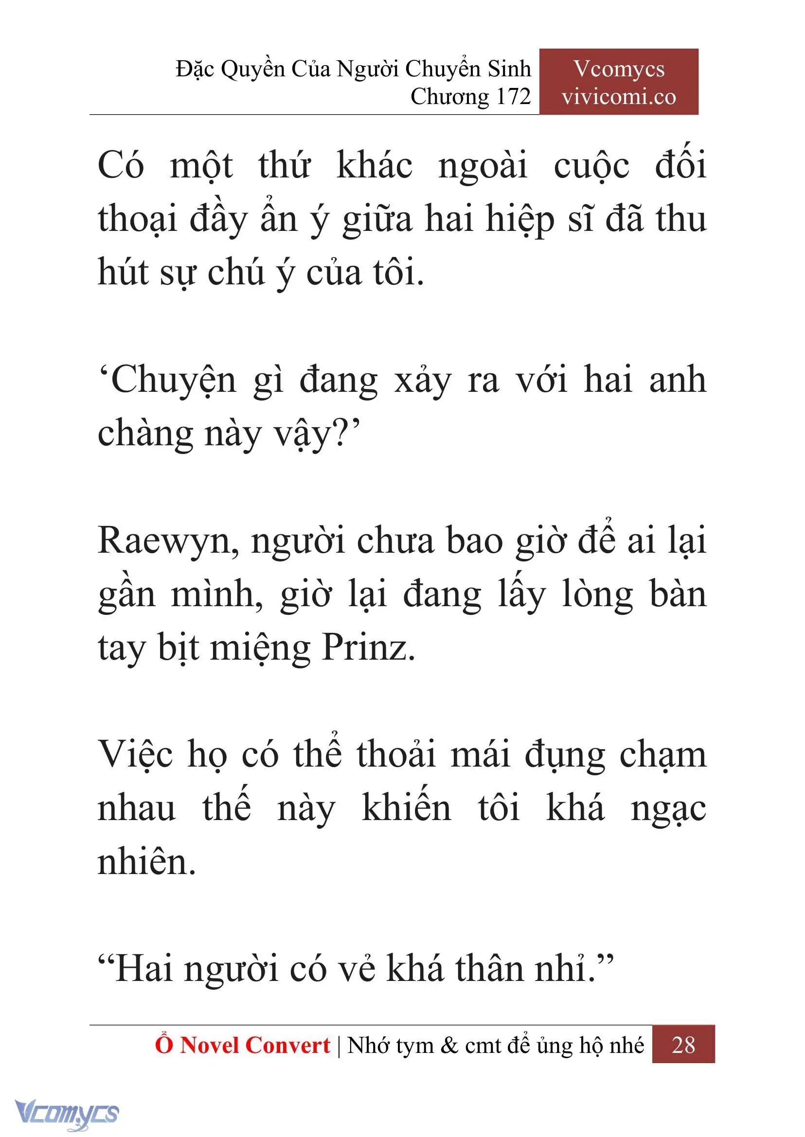 [Novel] Đặc Quyền Của Người Chuyển Sinh Chapter 172 - Trang 32
