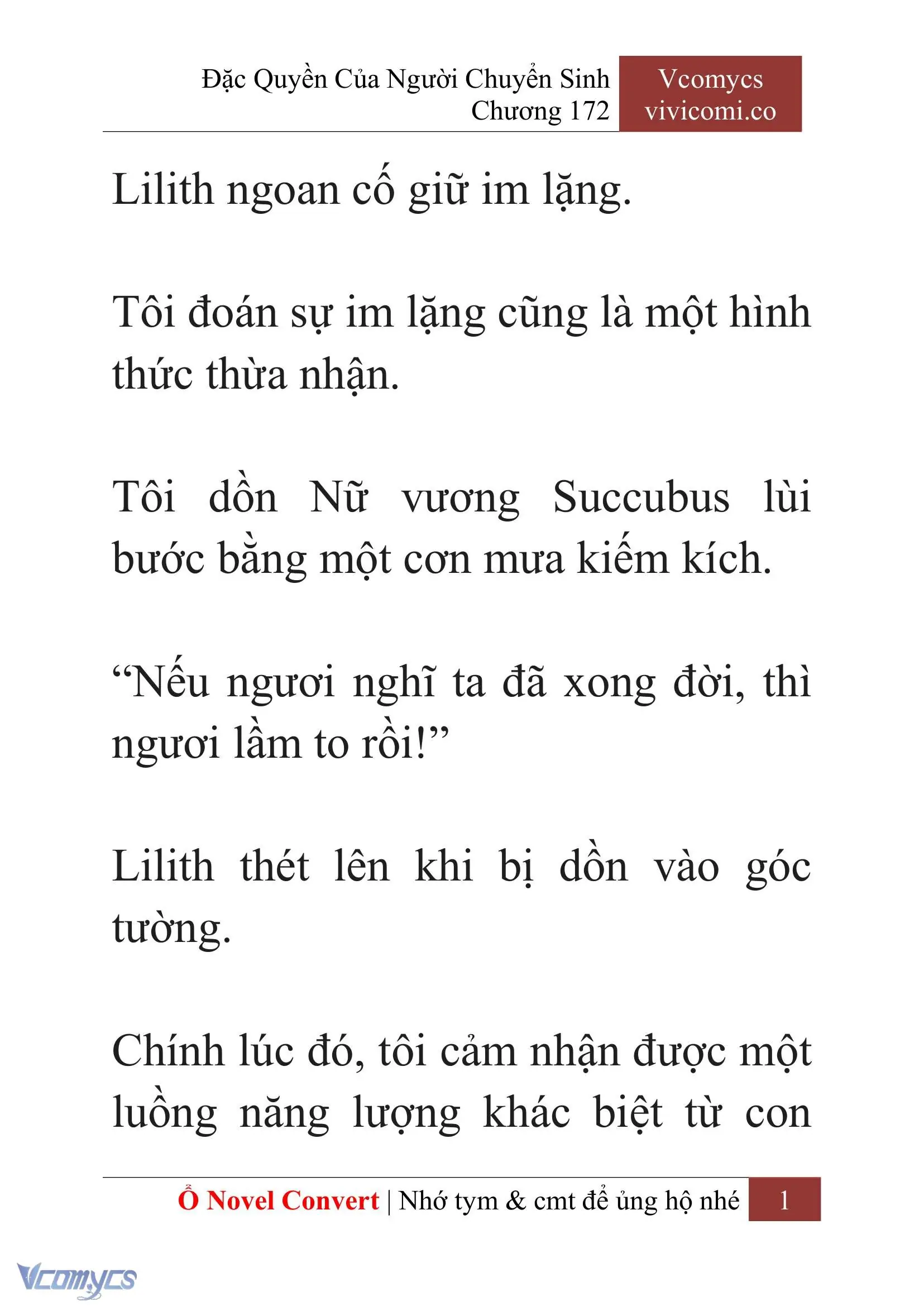 [Novel] Đặc Quyền Của Người Chuyển Sinh Chapter 172 - Trang 5