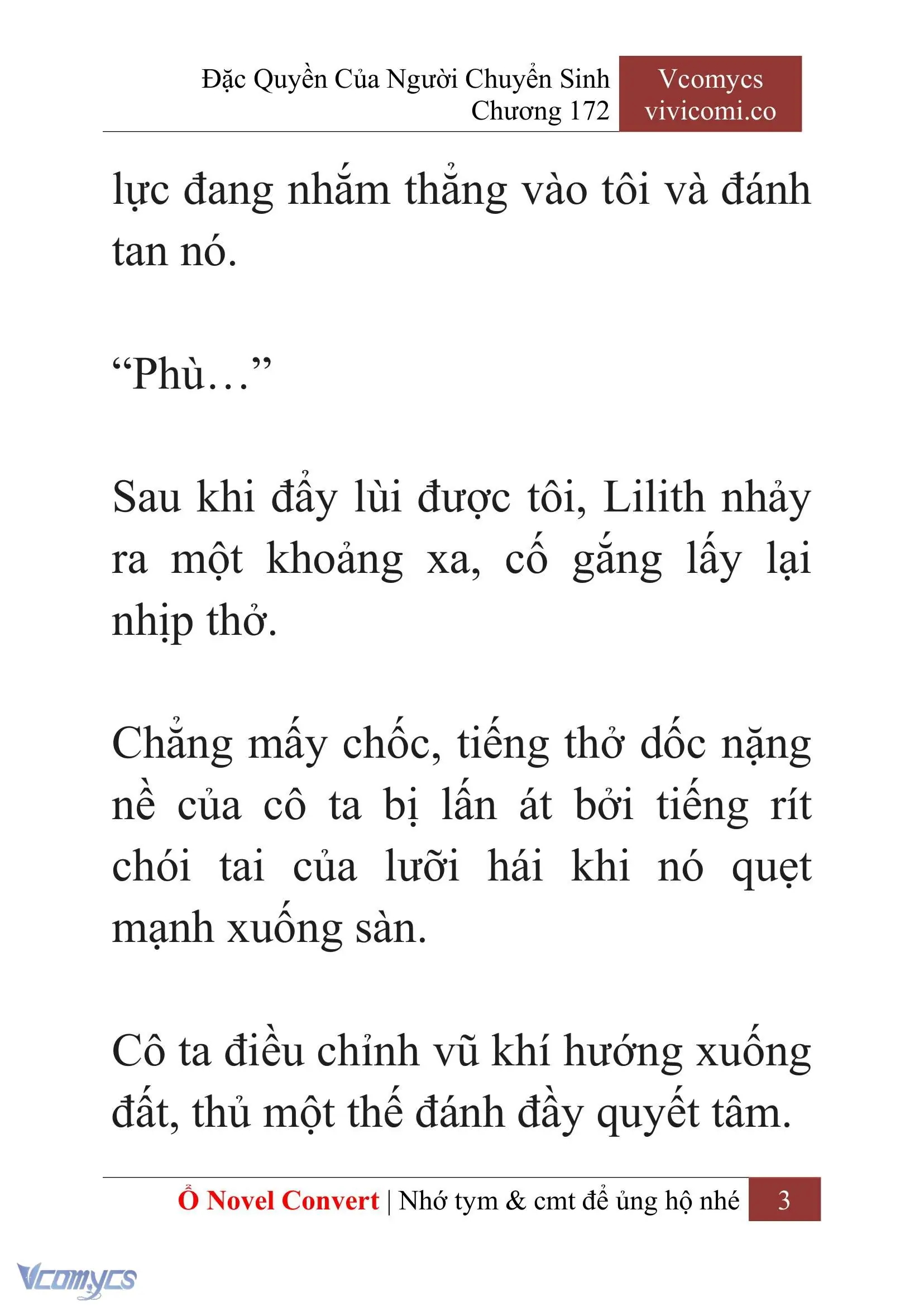 [Novel] Đặc Quyền Của Người Chuyển Sinh Chapter 172 - Trang 7