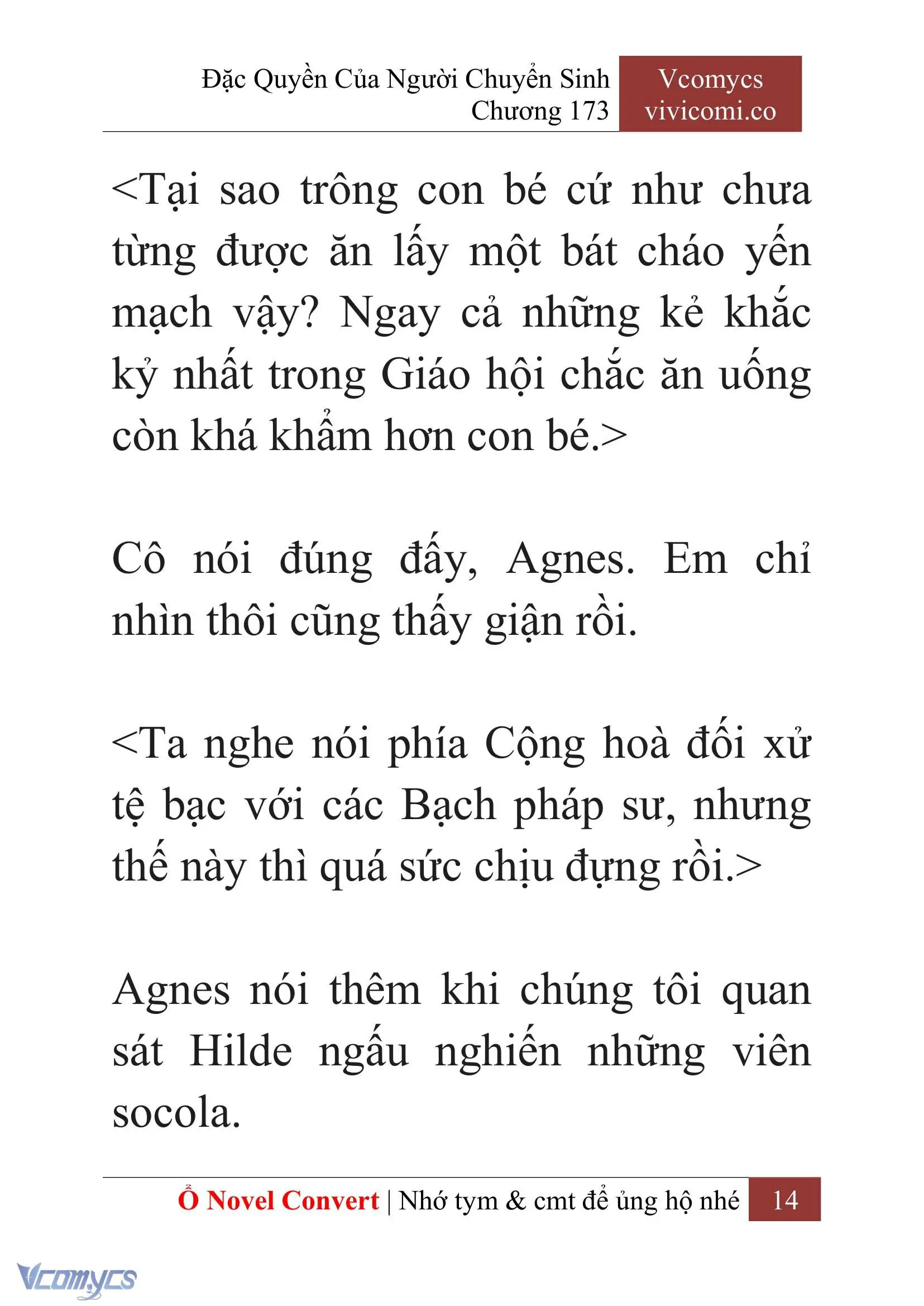 [Novel] Đặc Quyền Của Người Chuyển Sinh Chapter 173 - Trang 18