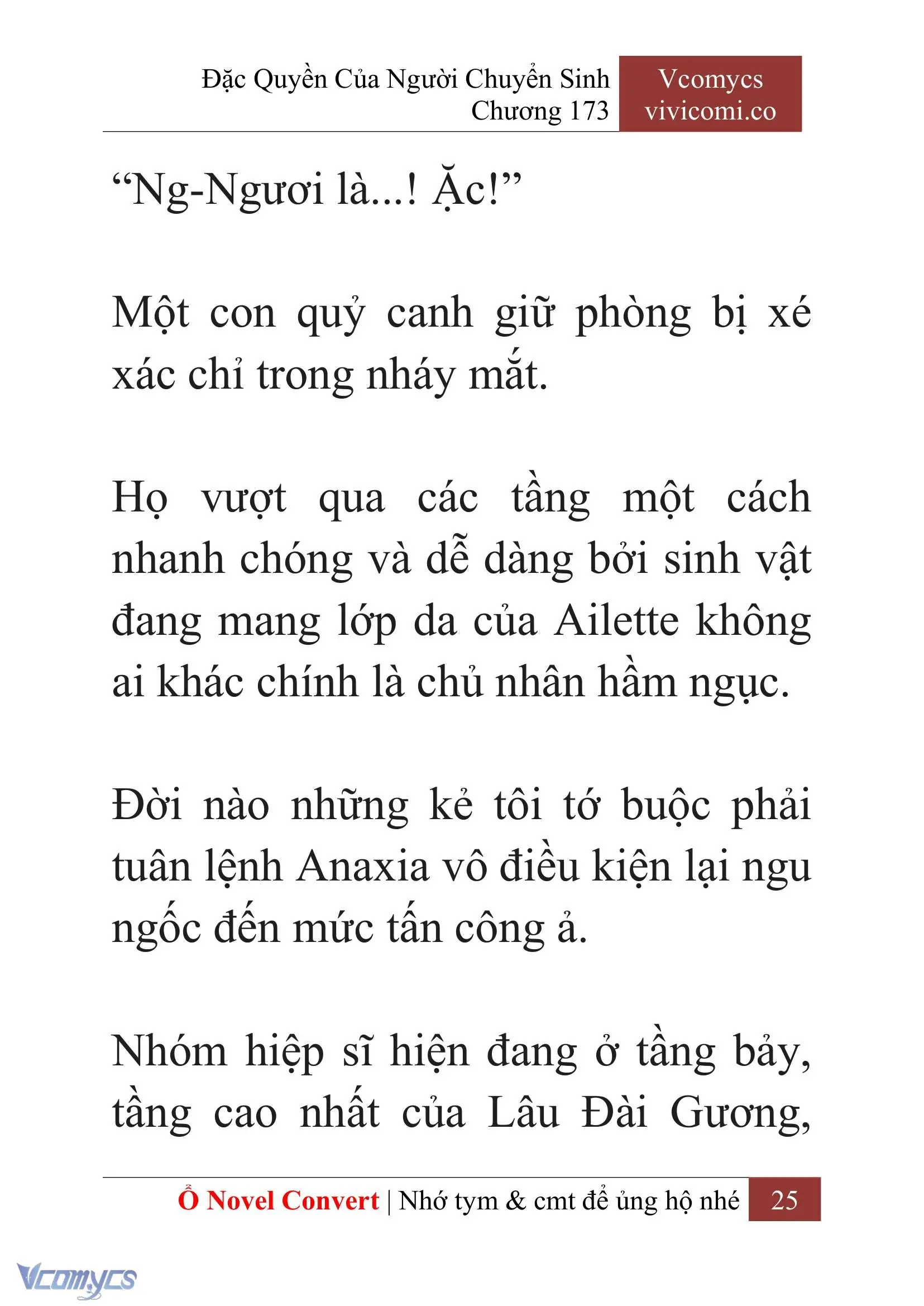 [Novel] Đặc Quyền Của Người Chuyển Sinh Chapter 173 - Trang 29